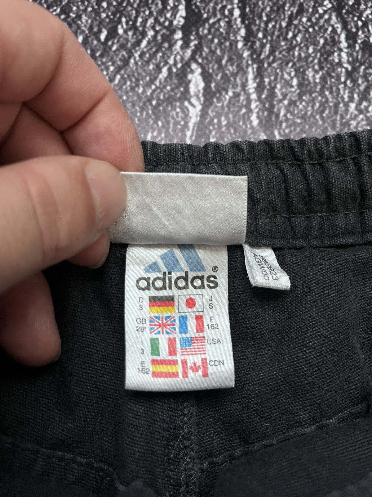 Adidas Vintage Adidas Grey Cargo Streetwear Pants Size US 30 / EU 46 - 8 Thumbnail