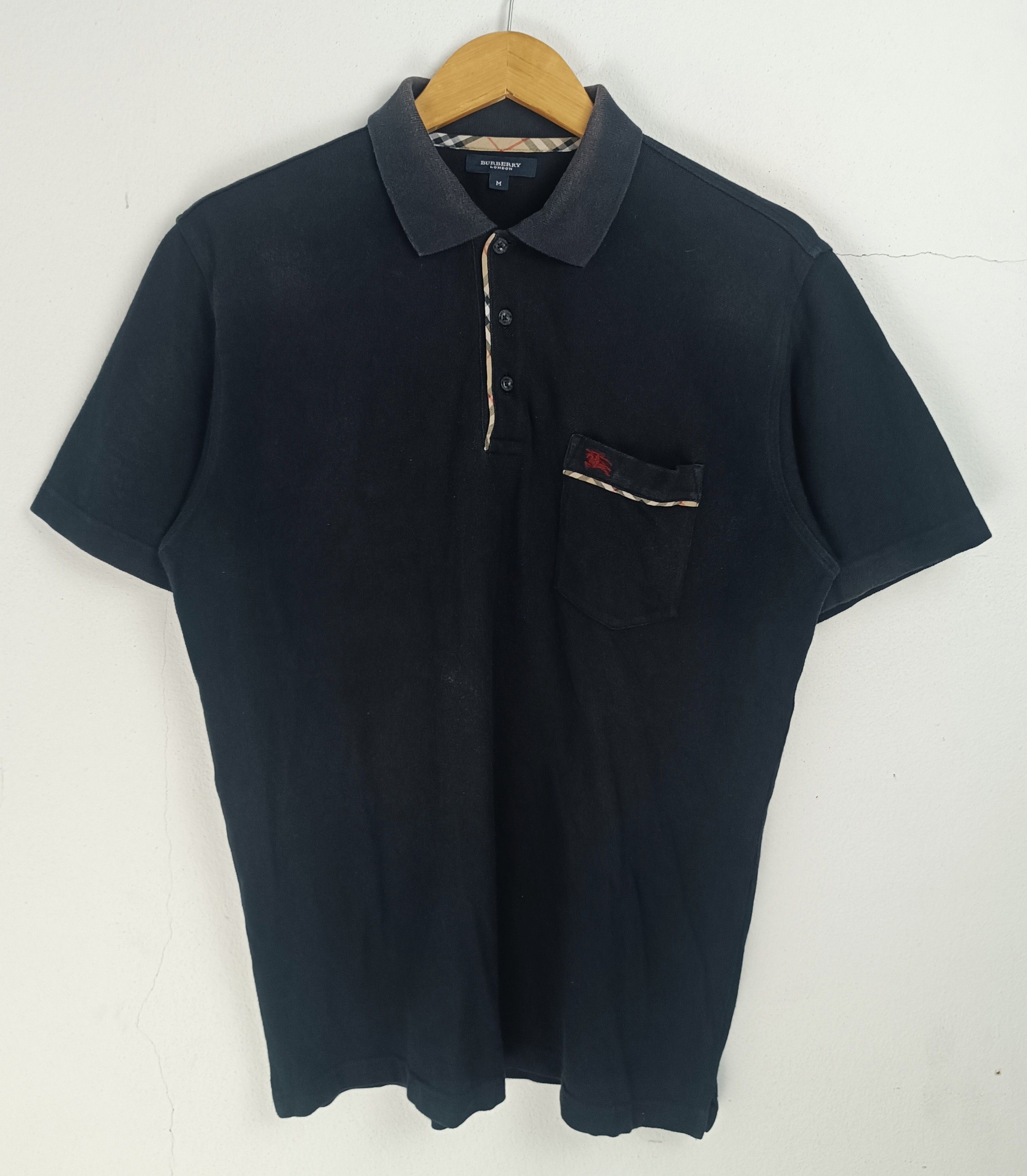 Burberry VINTAGE FADED BURBERRY POLOS VERY RARE Size US M / EU 48-50 / 2 - 3 Thumbnail