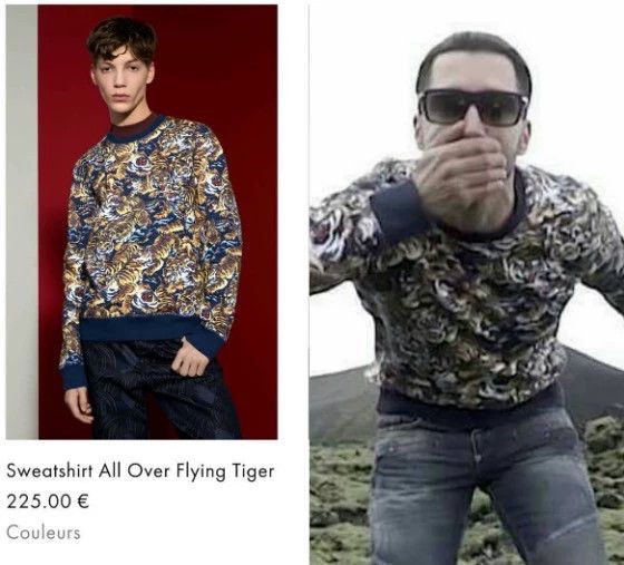 Kenzo KENZO Sweatshirt Size US L / EU 52-54 / 3 - 2 Thumbnail