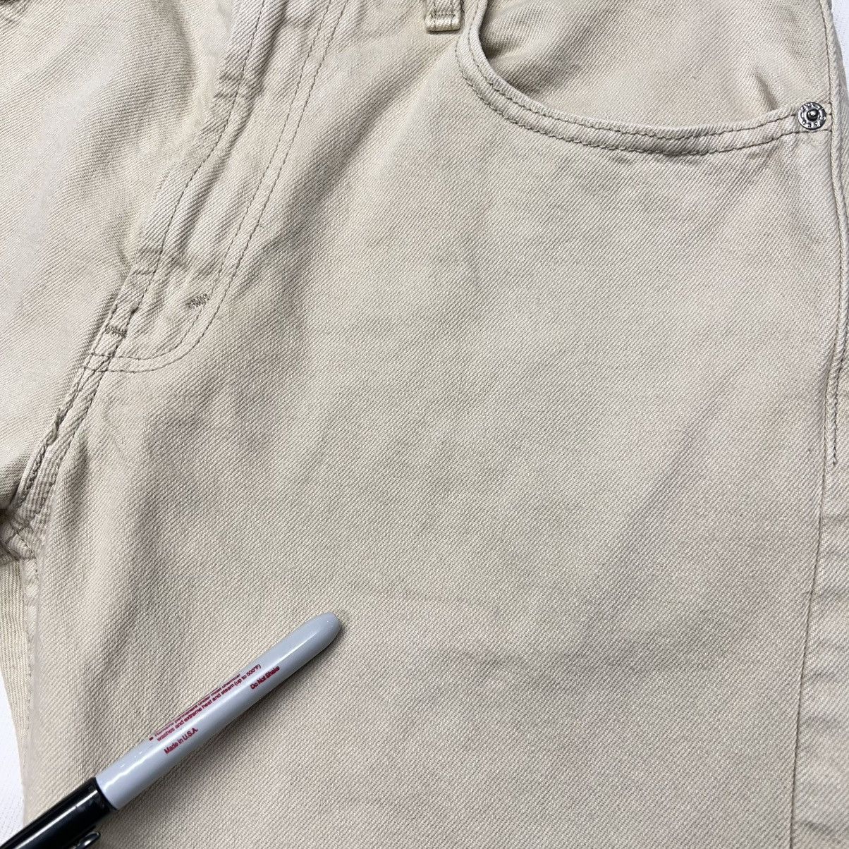 Levi's Levis 505 Jeans Regular Fit Straight Khaki Pants Denim Size US 33 - 10 Thumbnail