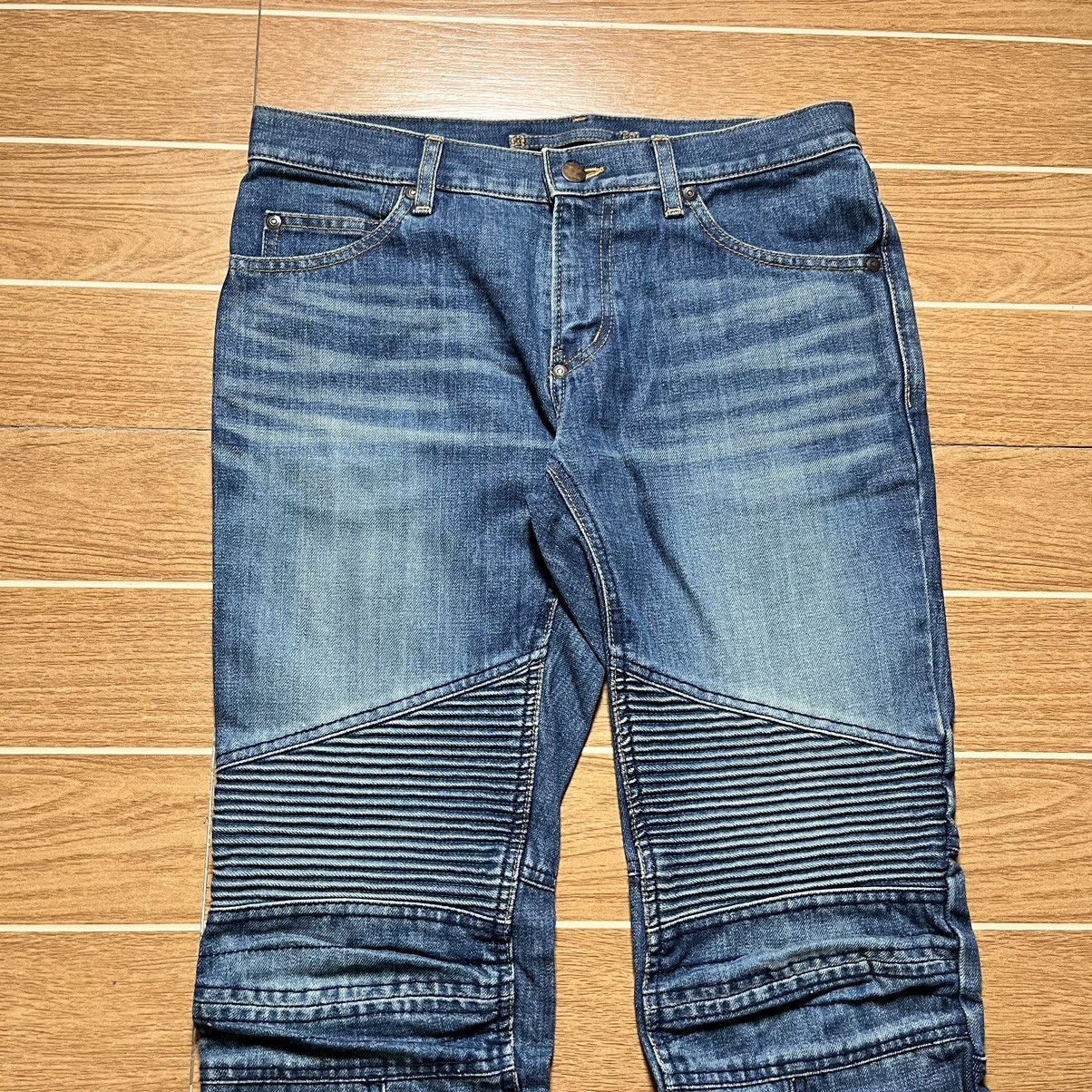 Maison MIHARA YASUHIRO Archive Miharayasuhiro Biker Denim Jeans Size US 32 / EU 48 - 2 Thumbnail
