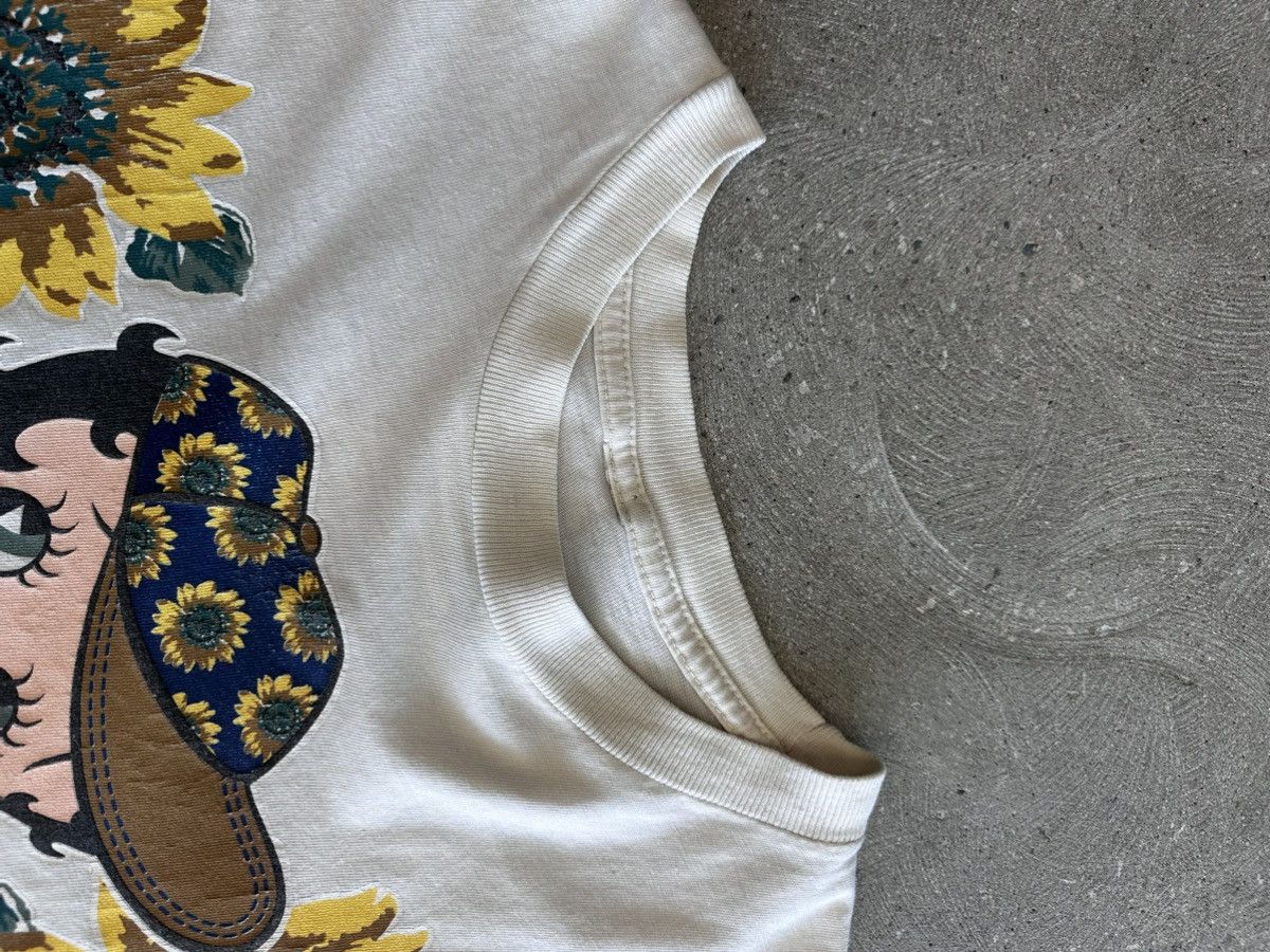 Japanese Brand × Vintage Vintage 1995 Betty Boop Sun Flower All Over Print GraphicTee Size US L / EU 52-54 / 3 - 5 Thumbnail