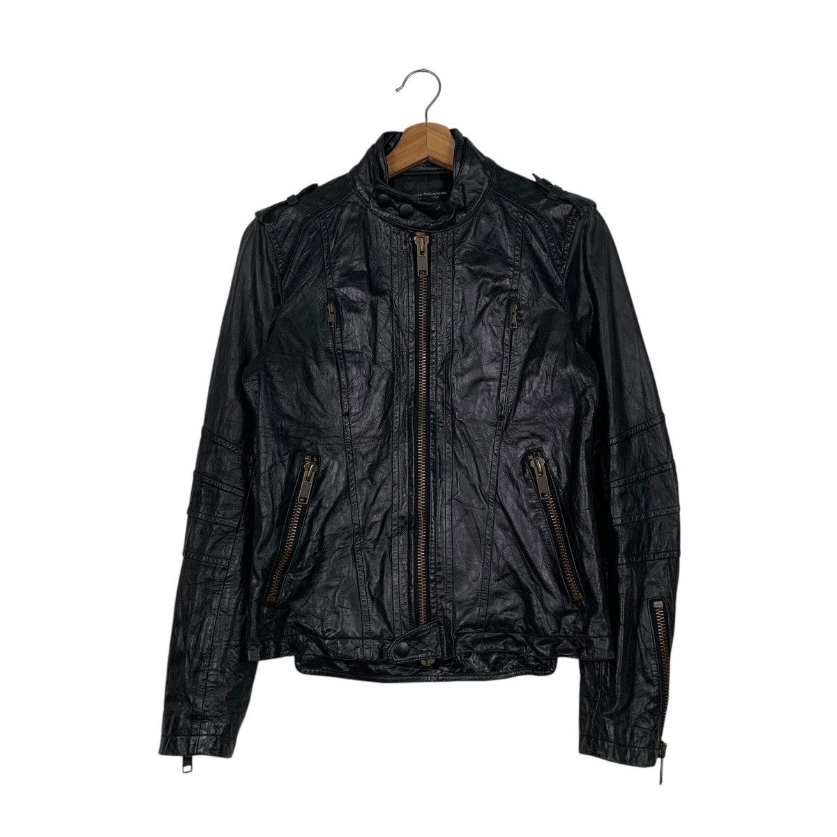 Genetic Manipulation Shinichiro Kuriya Genetic Manipulation Shinichiro Kuriya Biker Leather Jacket Size US S / EU 44-46 / 1 - 1 Thumbnail