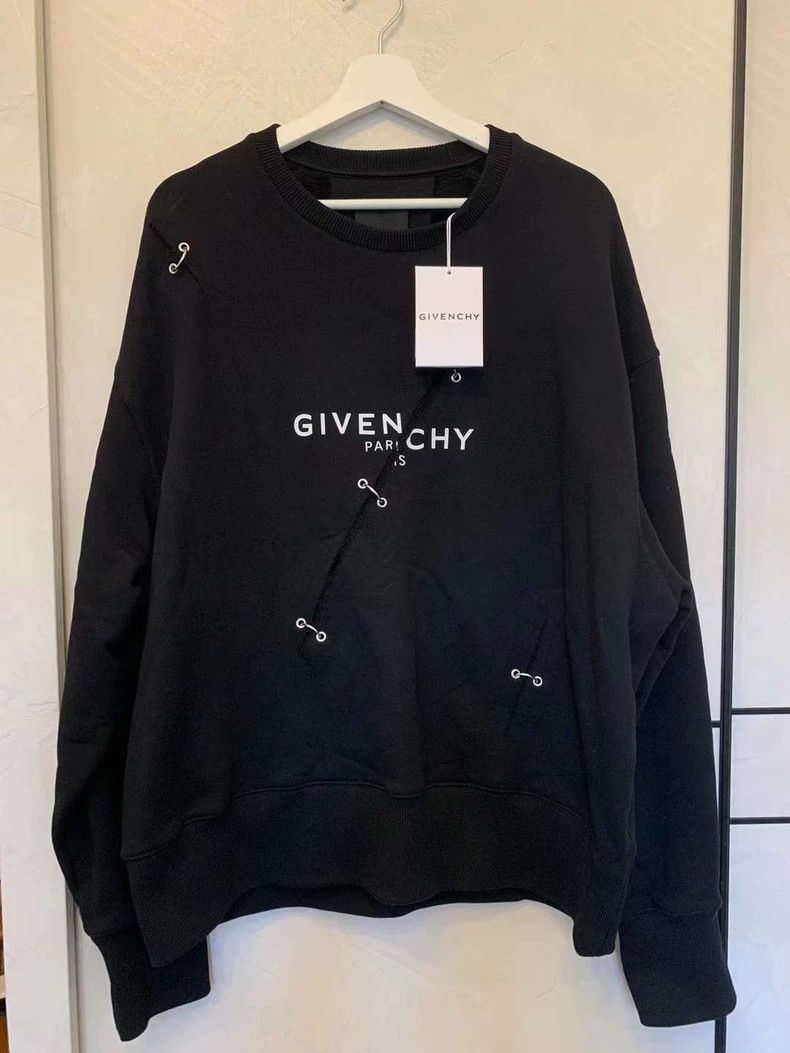 Givenchy Givenchy Logo Cut-Out GIVENCHY Hooded Sweatshirt 2506-Nexta Size US S / EU 44-46 / 1 - 1 Thumbnail