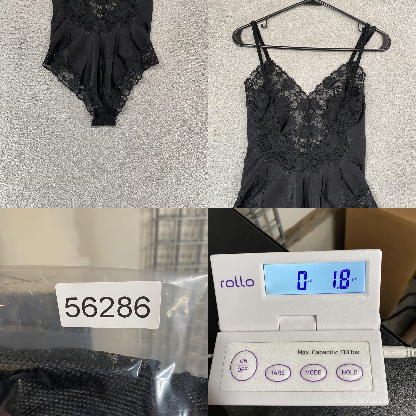 Guy Laroche VINTAGE Guy Laroche Bodysuit Women's Small Black Lace One Piece Nylon Spandex High Leg 80s 90s Union USA Size S / US 4 / IT 40 - 8 Thumbnail