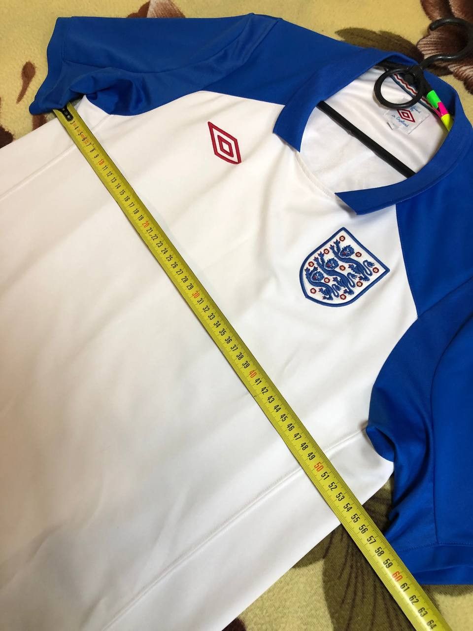 Umbro England Soccer National Football Jersey Training Top Umbro Size US L / EU 52-54 / 3 - 8 Thumbnail