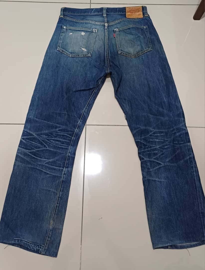 Levi's VINTAGE LEVIS BIG E SELVEDGE JEANS Size US 34 / EU 50 - 2 Thumbnail