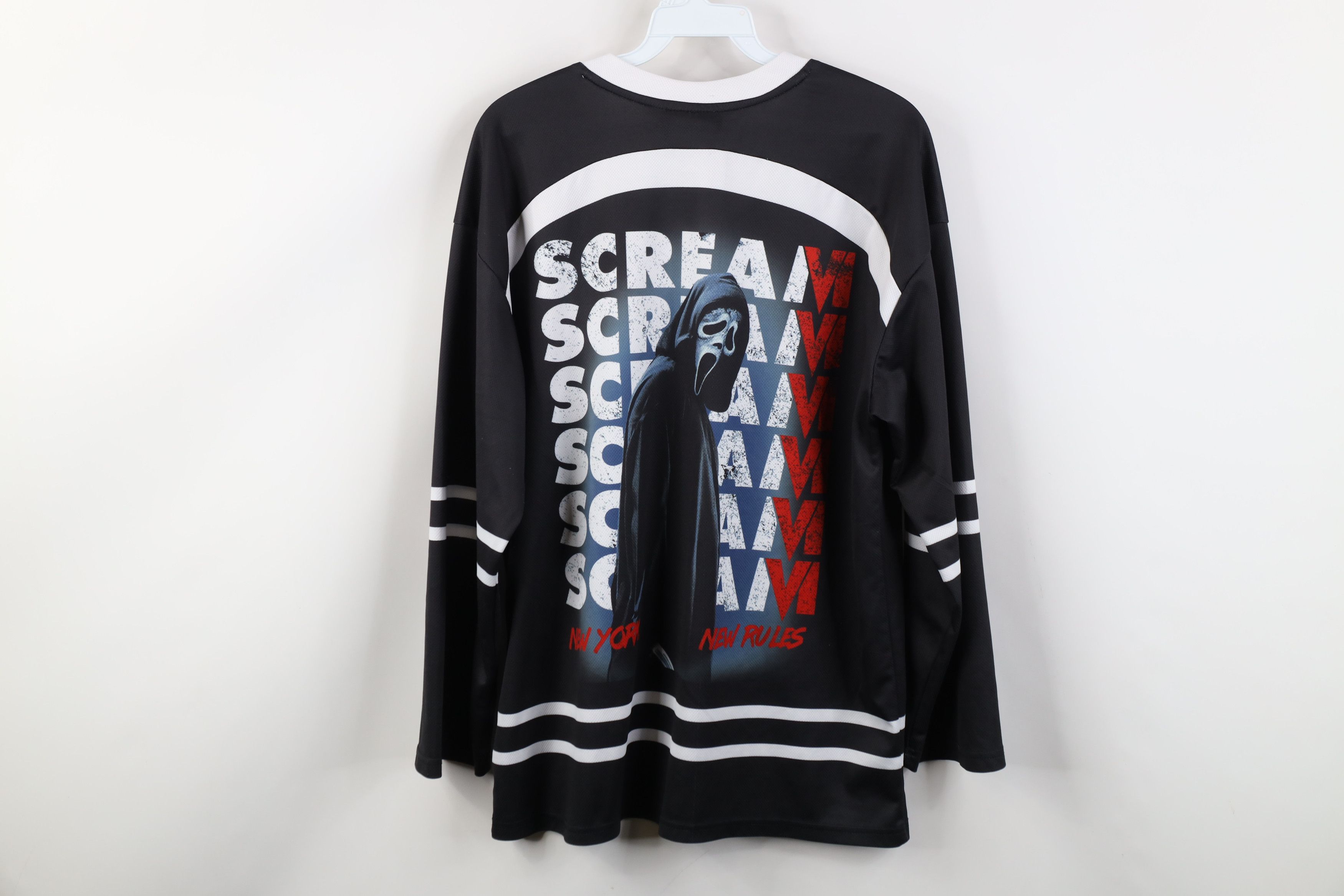 Vintage Vintage Y2K Streetwear New York Movie All Over Print Jersey Size US S / EU 44-46 / 1 - 14 Thumbnail