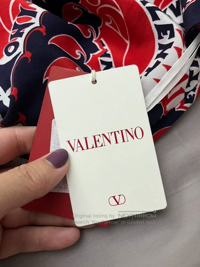 Valentino Valentino Silk dress Size L / US 10 / IT 46 - 5 Thumbnail
