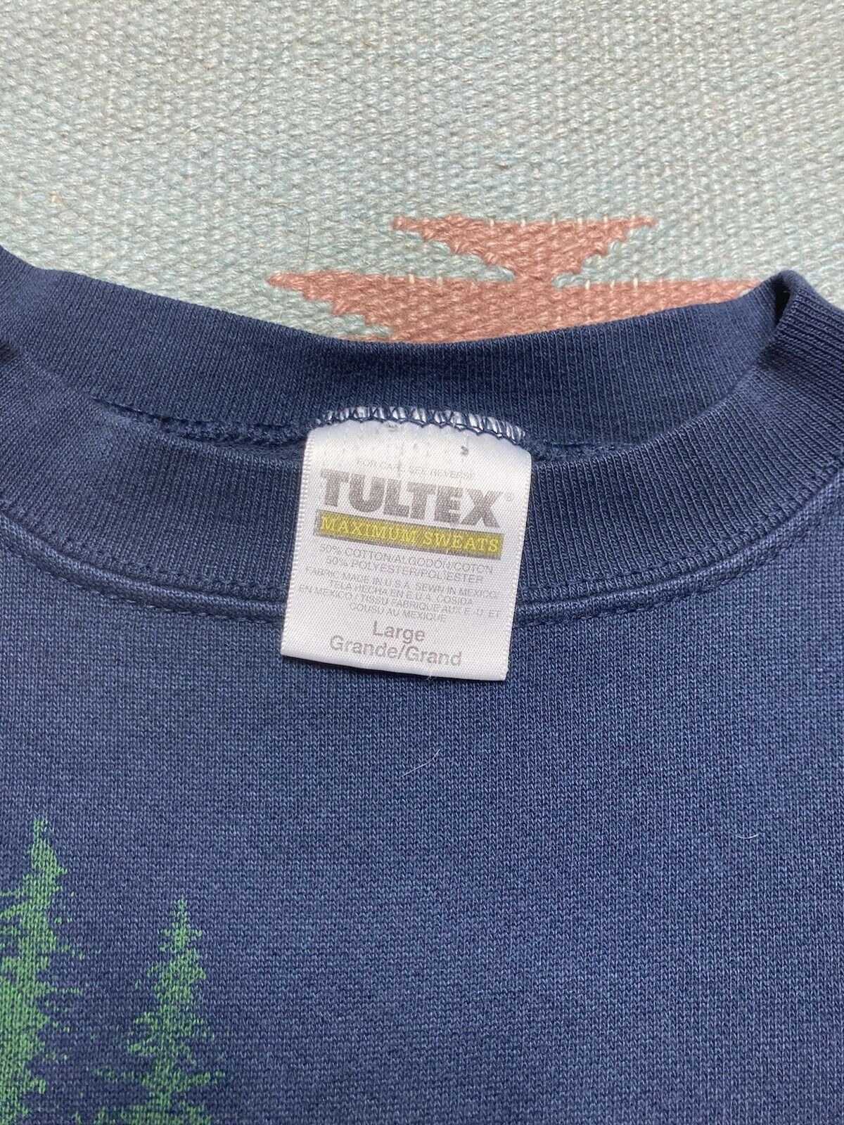 Vintage VTG sweatshirt the great North American deer hunting Ohio L Size US L / EU 52-54 / 3 - 7 Thumbnail