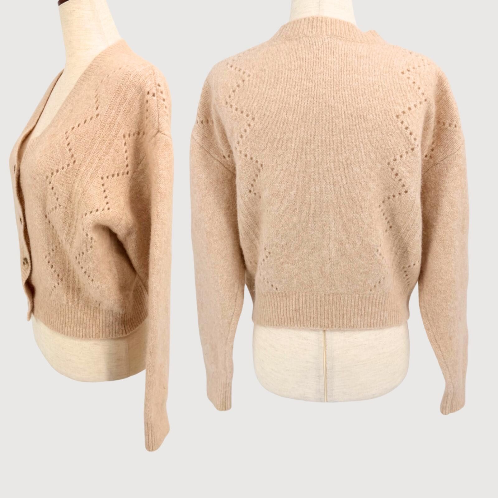 Rails Rails Veronica Alpaca Cardigan Sweater Beige M Size M / US 6-8 / IT 42-44 - 3 Thumbnail