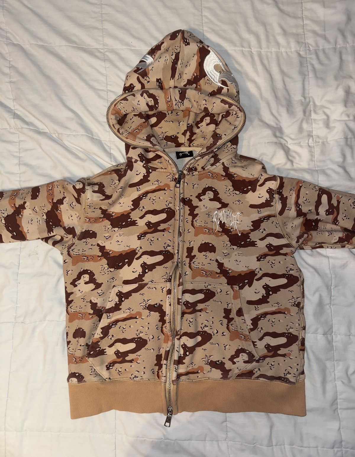 Revenge Revenge Full Zip Camo Hoodie Size US L / EU 52-54 / 3 - 1 Thumbnail