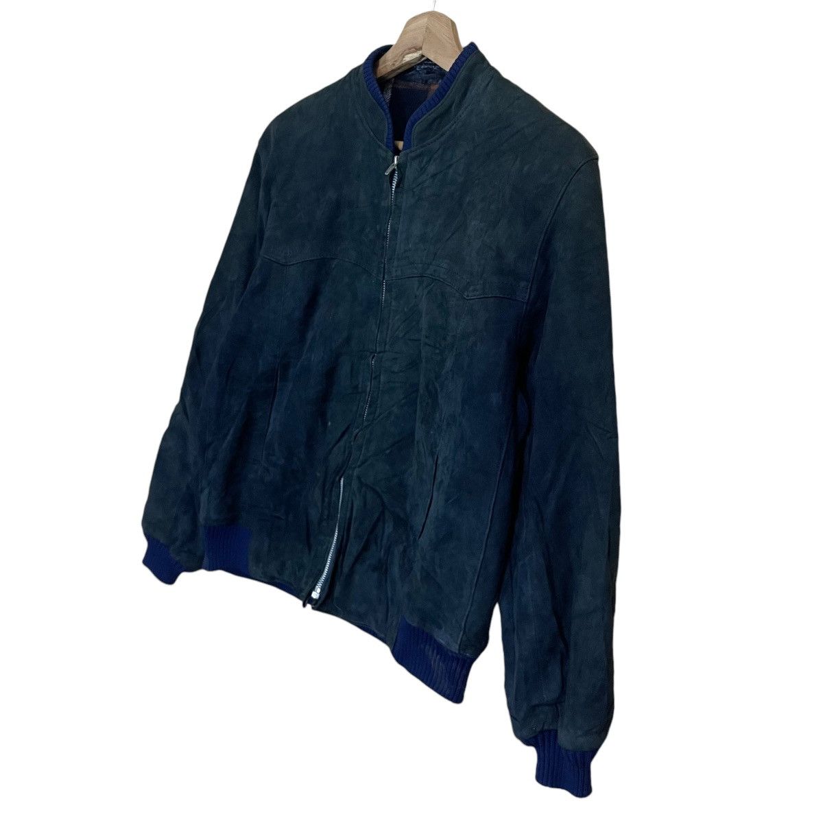 McGregor Vintage 90s Mc Gregor Sheepskin Leather Jacket Size US M / EU 48-50 / 2 - 3 Thumbnail