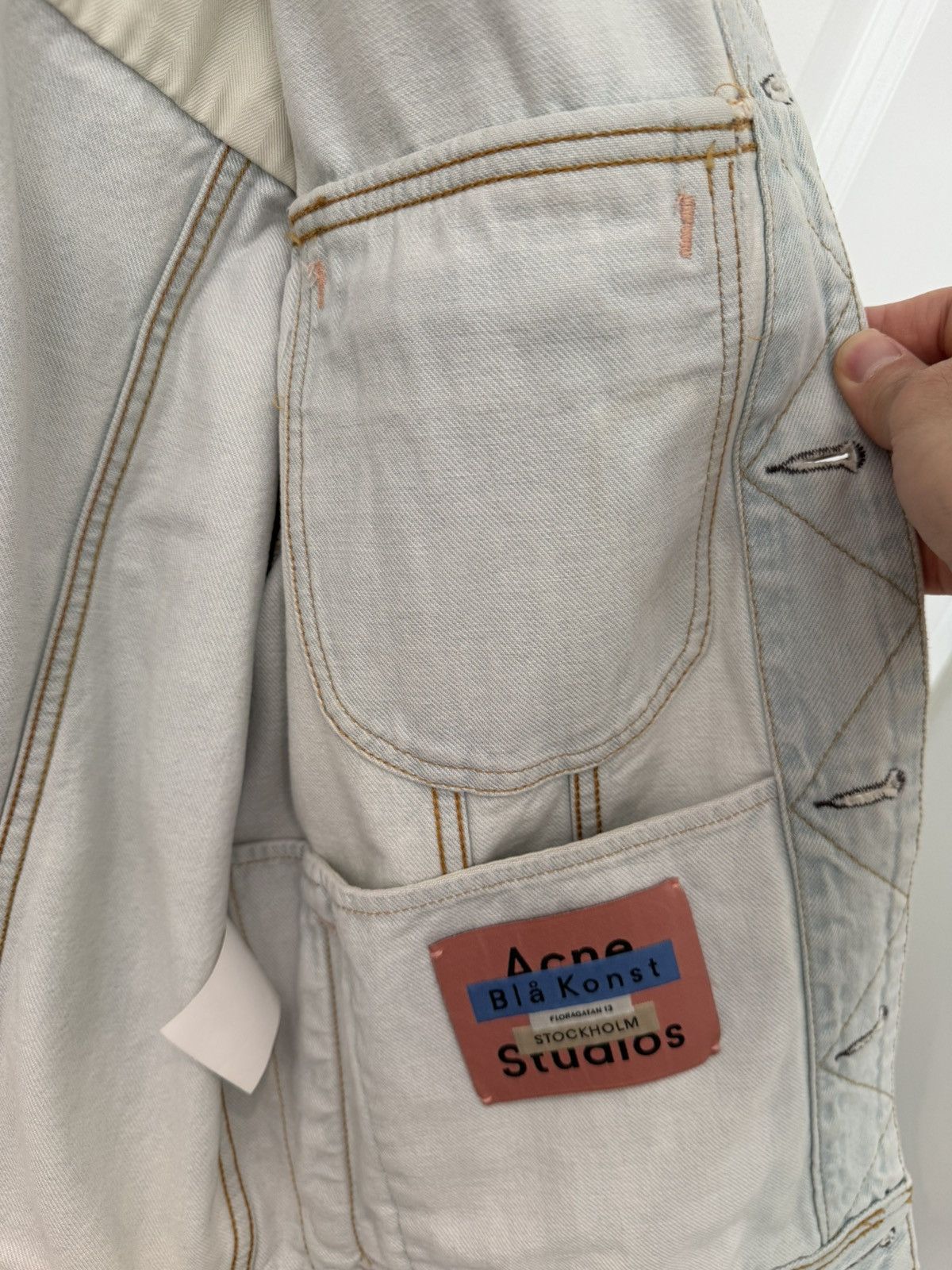 Acne Studios Acne Studios Bla Konst Denim Jacket Size US M / EU 48-50 / 2 - 16 Thumbnail