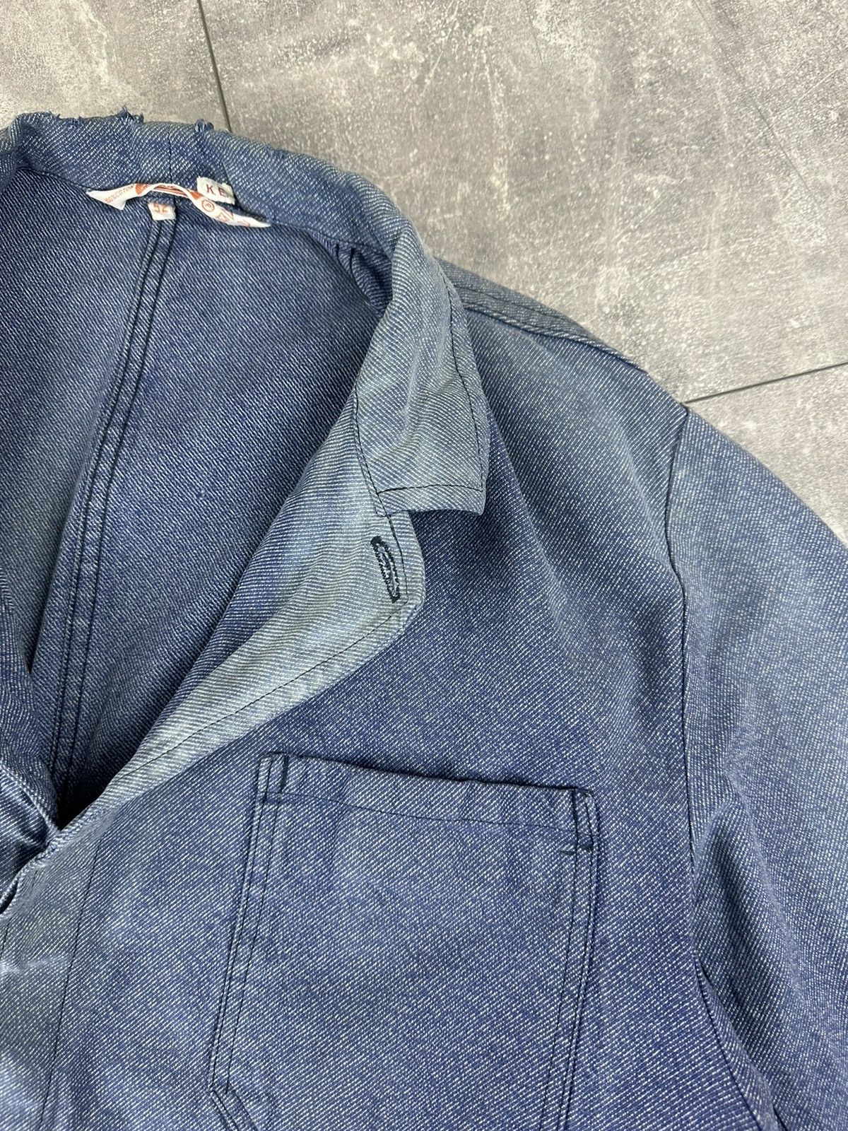 Le Laboureur Vintage Retro 70S Fischer Pecheur WorkWear Chore Jacket Size US L / EU 52-54 / 3 - 10 Thumbnail