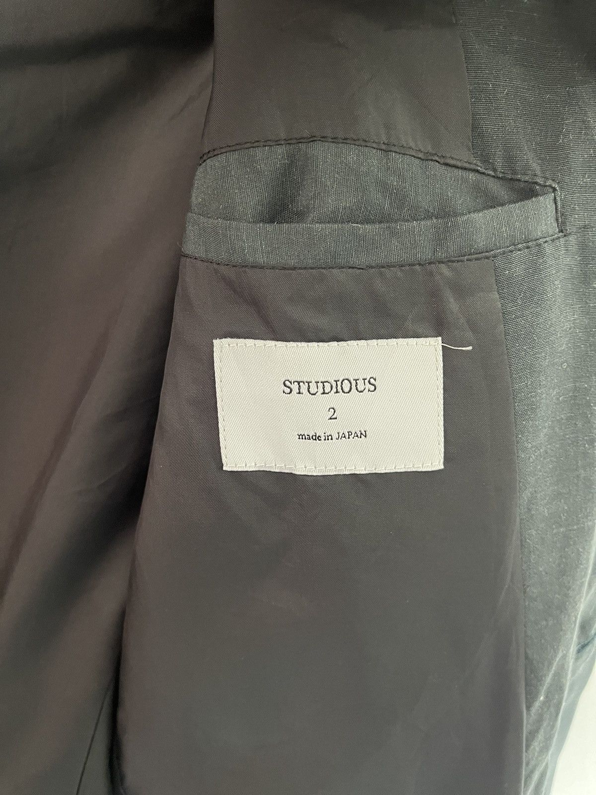 Japanese Brand × STUDIOUS VINTAGE STUDIOUS LIGHT JACKET CASUAL Size US M / EU 48-50 / 2 - 4 Thumbnail
