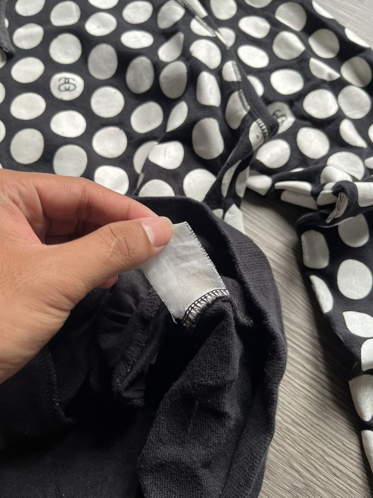 Stussy Vtg Y2k Stüssy Polkadot zip-up hoodie Size US M / EU 48-50 / 2 - 13 Thumbnail