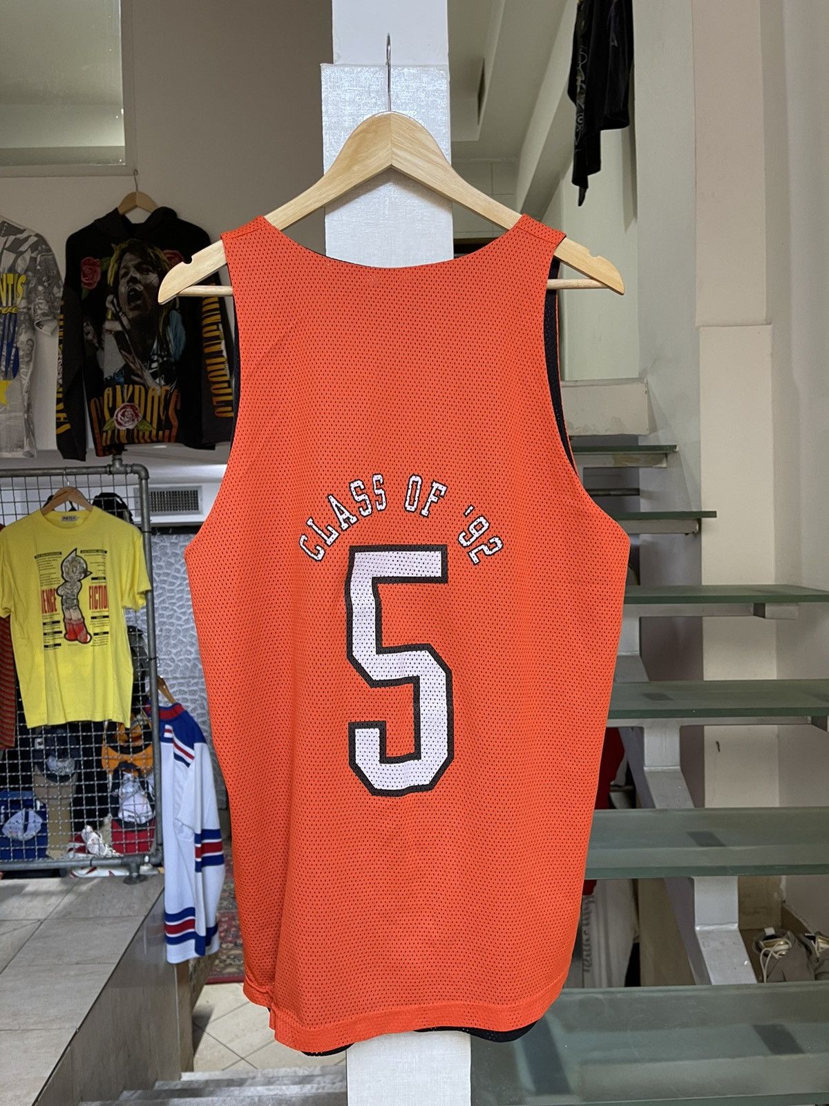 Vintage Vintage Princeton Class Of 92 basketball jersey Size US L / EU 52-54 / 3 - 2 Thumbnail