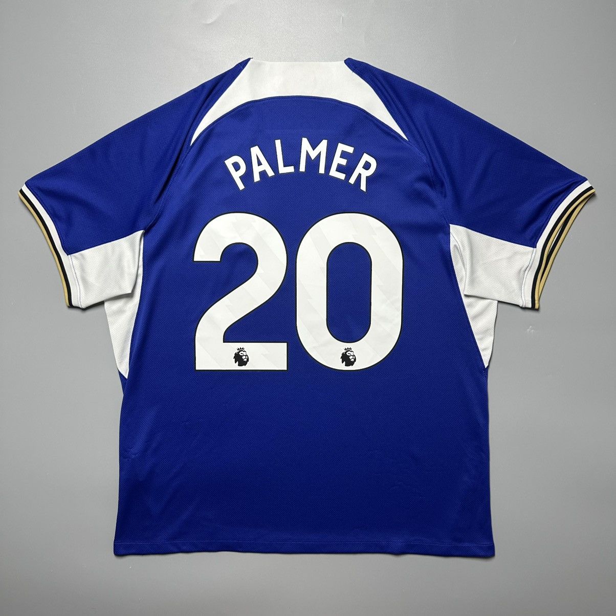 Nike CHELSEA NIKE 2023/2024 FOOTBALL HOME JERSEY #20 COLE PALMER Size US XL / EU 56 / 4 - 1 Thumbnail