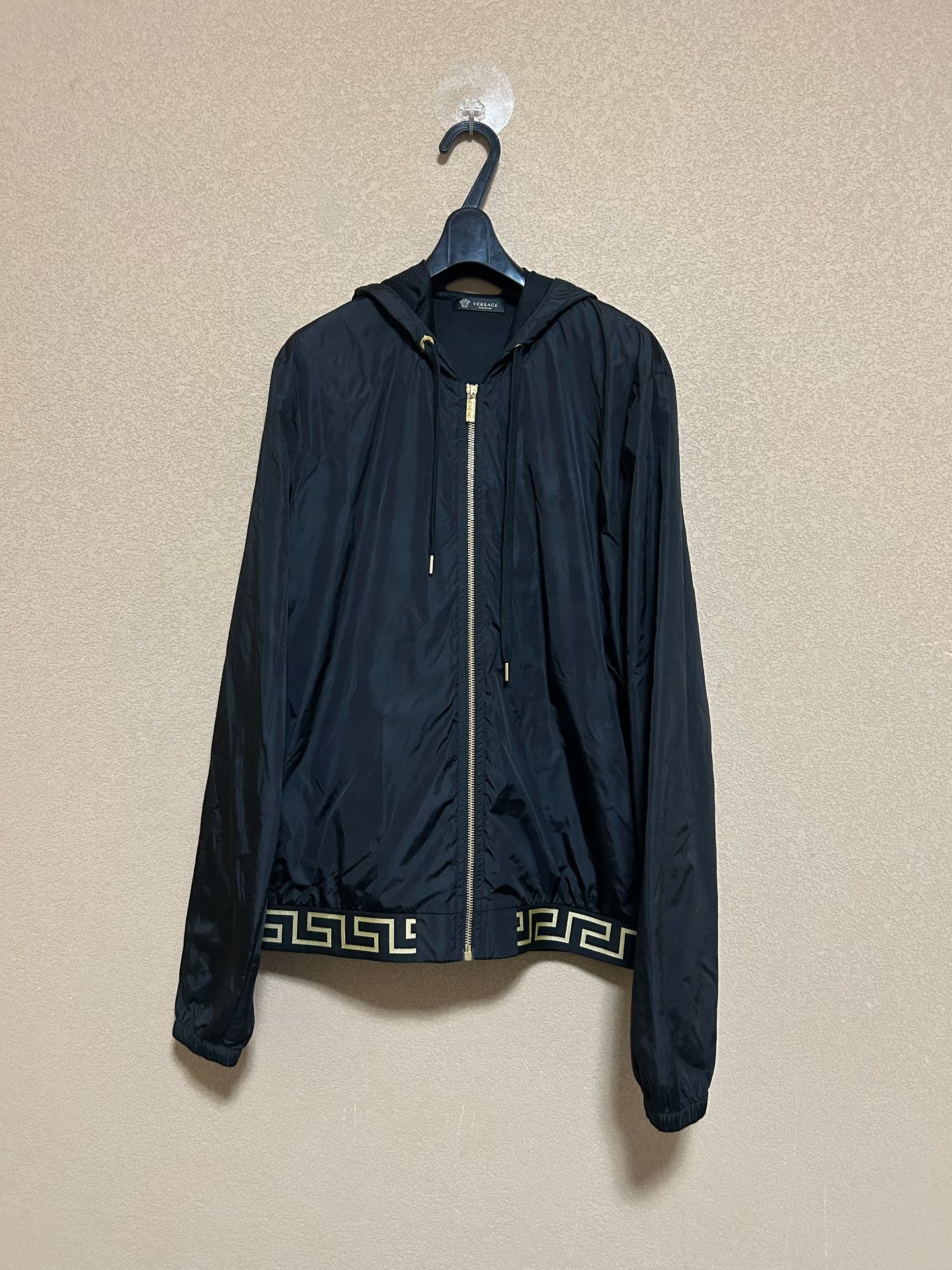 Versace Versace Gold Medusa Embroidery Hooded Jacket Size US XL / EU 56 / 4 - 1 Thumbnail