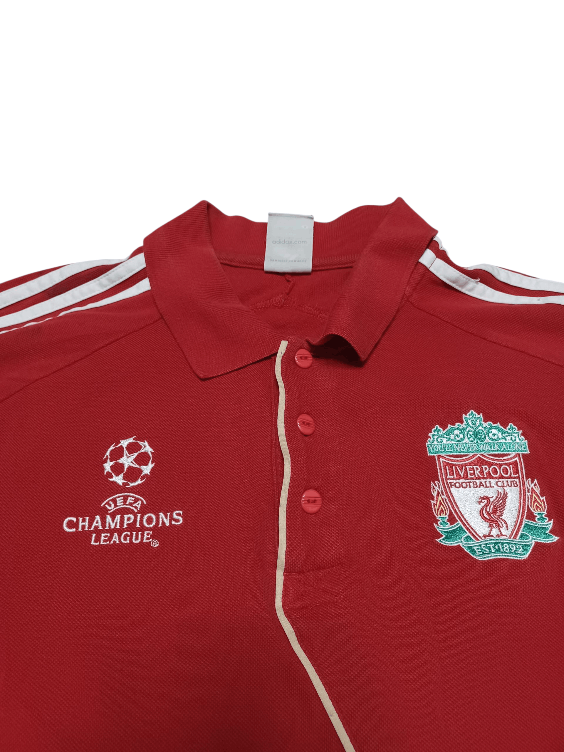 Adidas LIVERPOOL ADIDAS VINTAGE 2009 CHAMPIONS LEAGUE POLO SHIRT Size US M / EU 48-50 / 2 - 2 Thumbnail