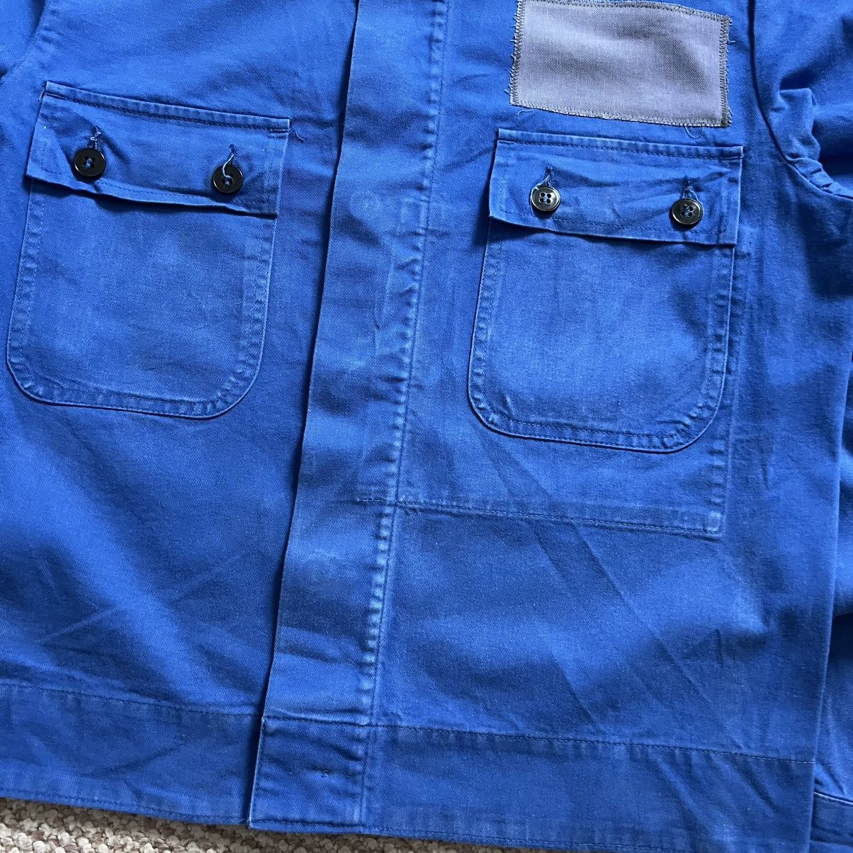 Vintage French cropped distressed vintage works jacket Size US S / EU 44-46 / 1 - 5 Thumbnail