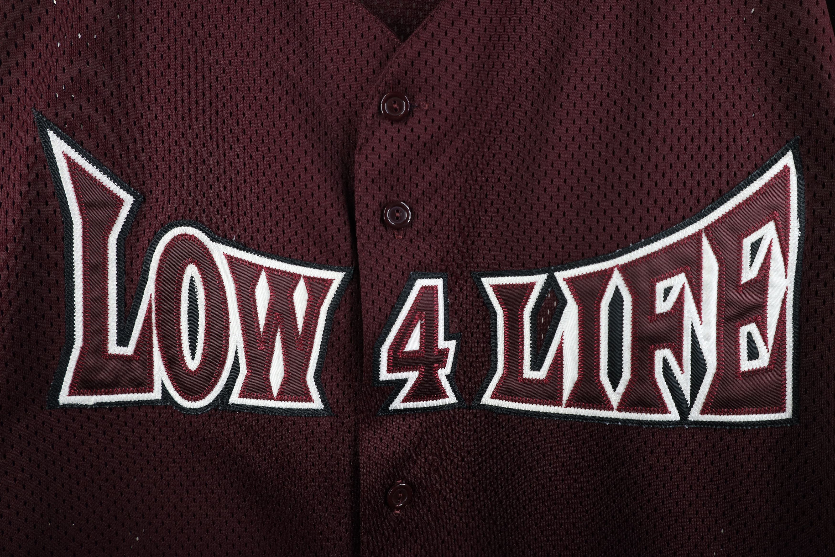 Majestic Vintage 90s Majestic Lower Rider Baseball Jersey Maroon USA Size US XXL / EU 58 / 5 - 6 Thumbnail