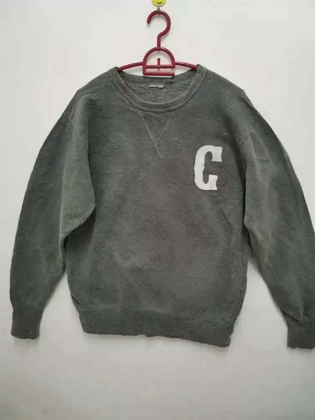 Vintage Vintage C Big Logo Sweatshirt Size US L / EU 52-54 / 3 - 1 Thumbnail