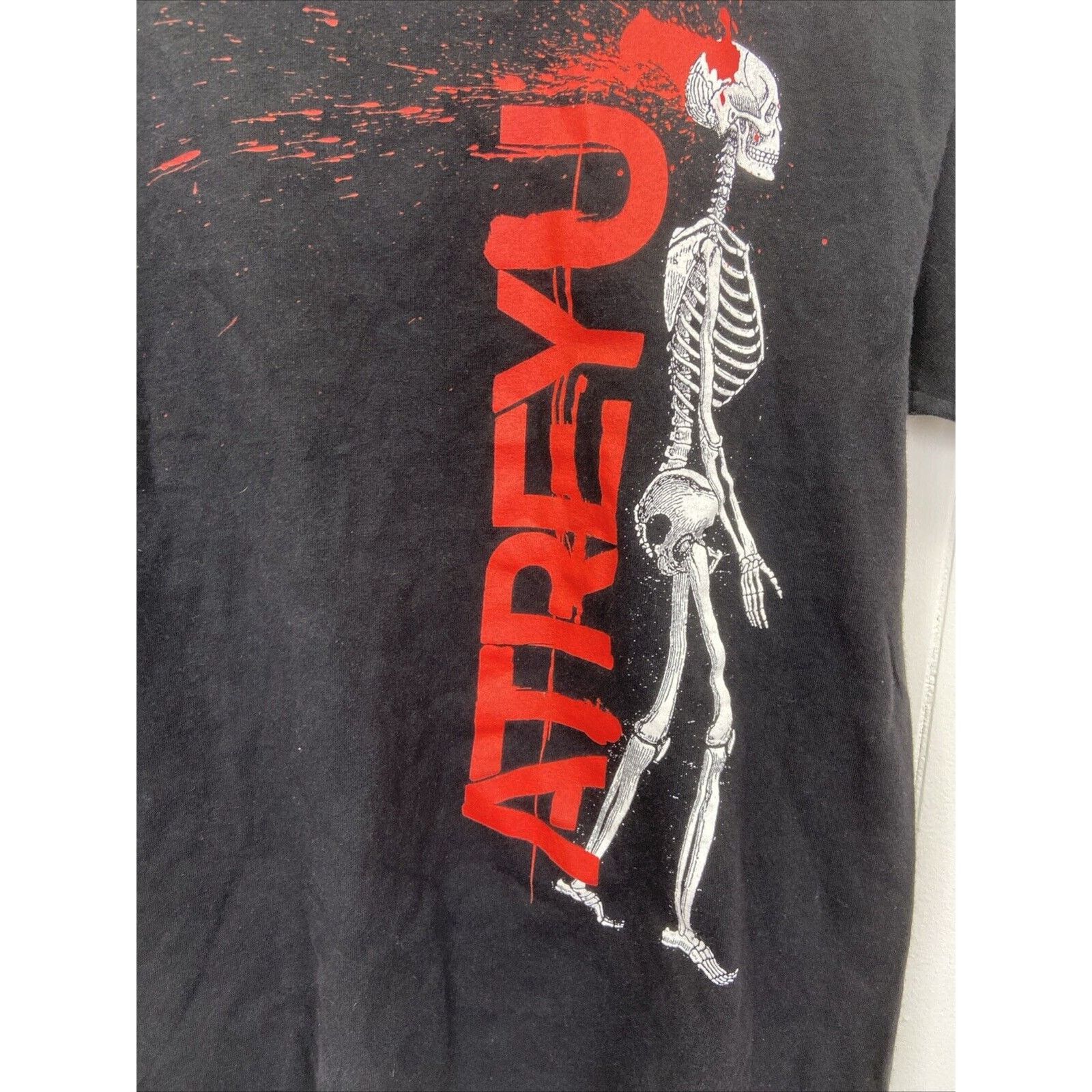 Vintage Atreyu 2008 Walking Skull Band T-Shirt Size Small Size US S / EU 44-46 / 1 - 2 Thumbnail