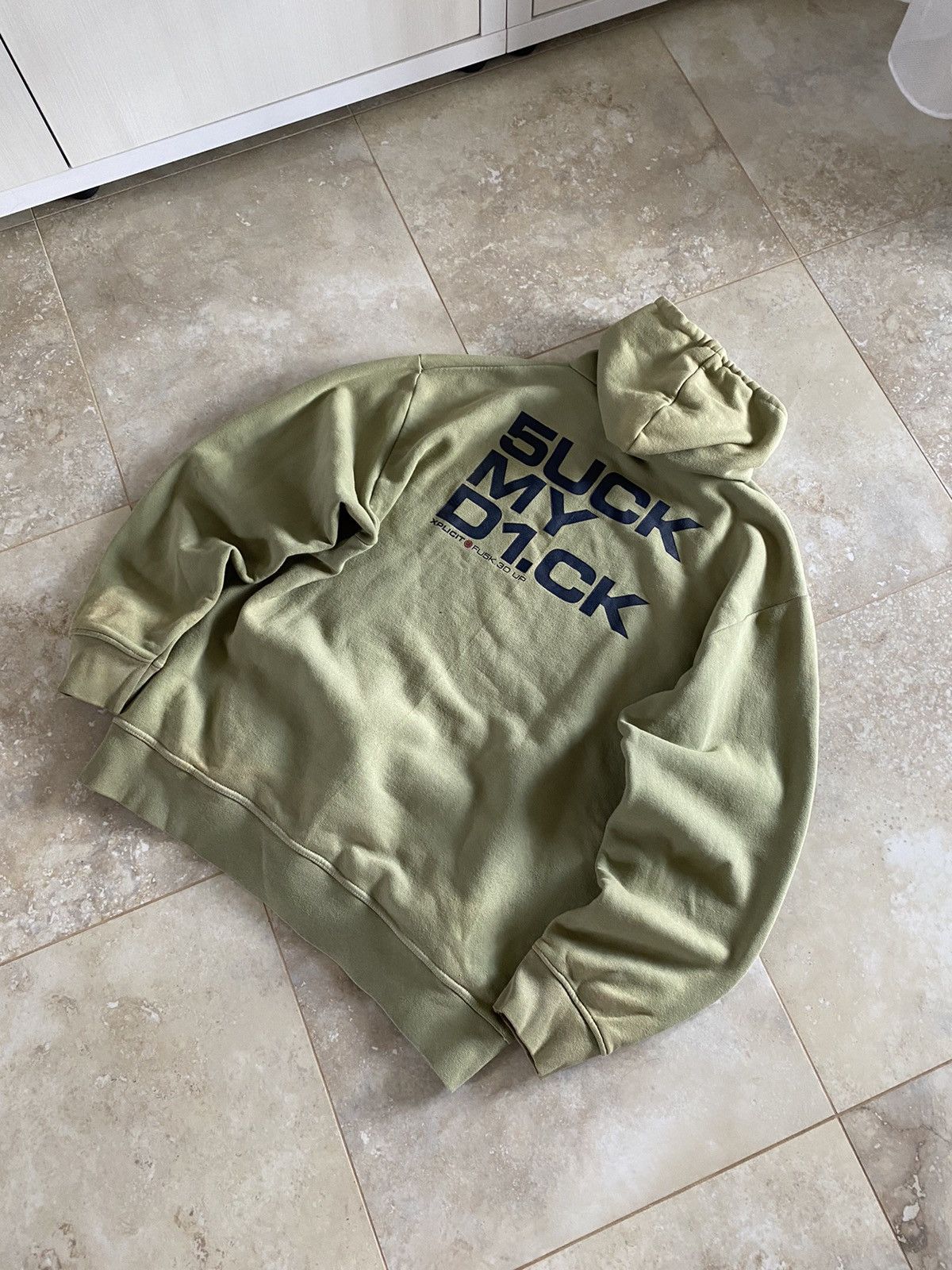 Japanese Brand Vintage 00s Fishbone Suck my 5uck.my D1.ck Hoodie Xplict18 Size US XL / EU 56 / 4 - 2 Thumbnail