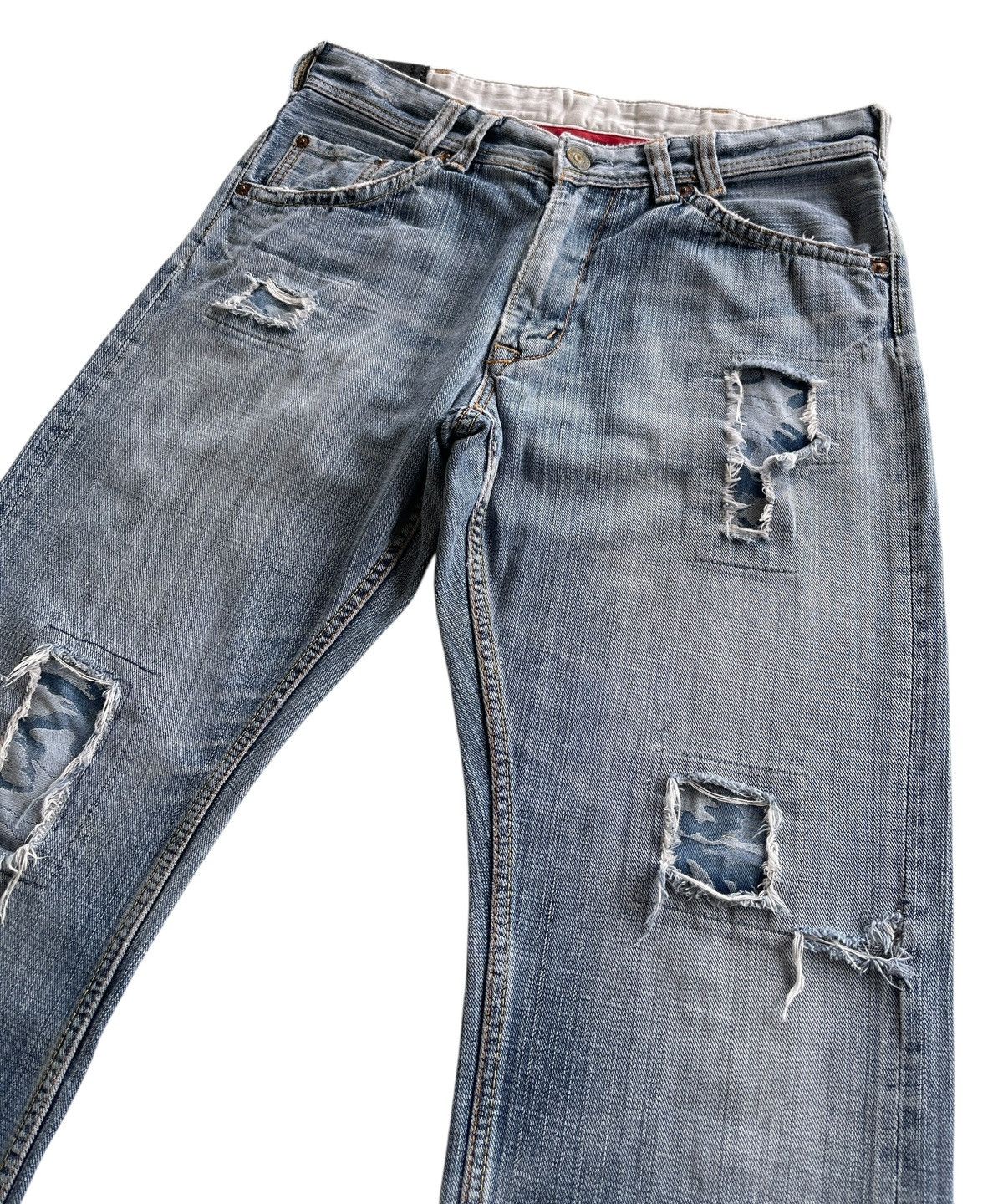 Vintage Vintage Denim Craft Distressed Streetwear Jeans Size US 32 / EU 48 - 5 Thumbnail