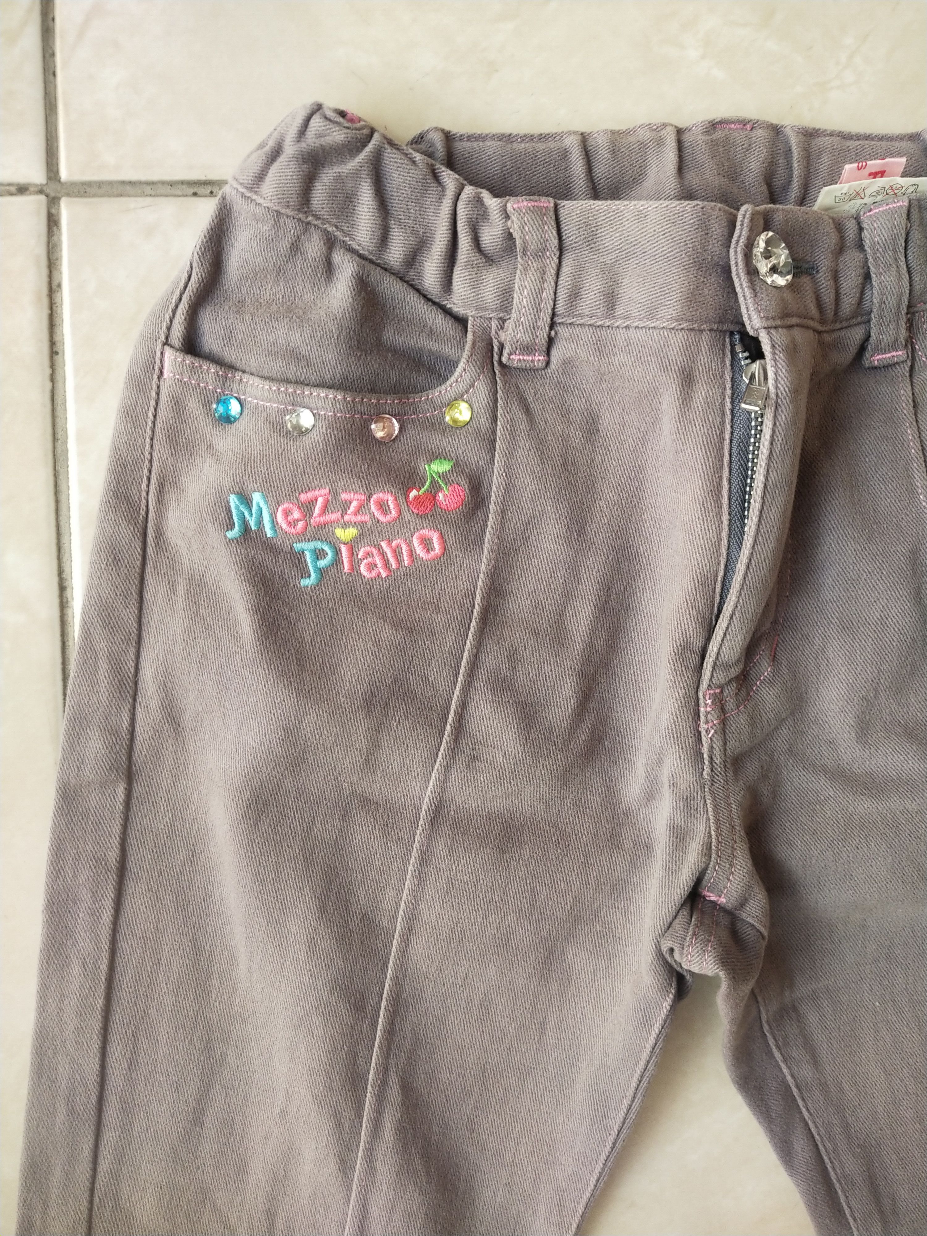 Angel Blue Mezzo Piano Woman Long Pants Size 22" - 2 Thumbnail