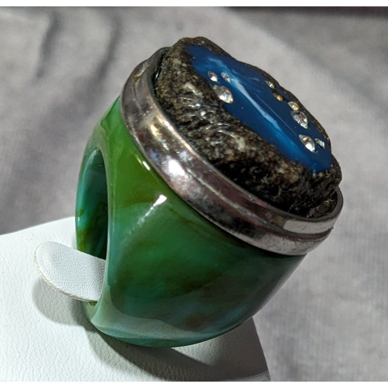Other Vintage Chunky Lucite And Faux Stone Constellation Statement Size ONE SIZE - 7 Thumbnail