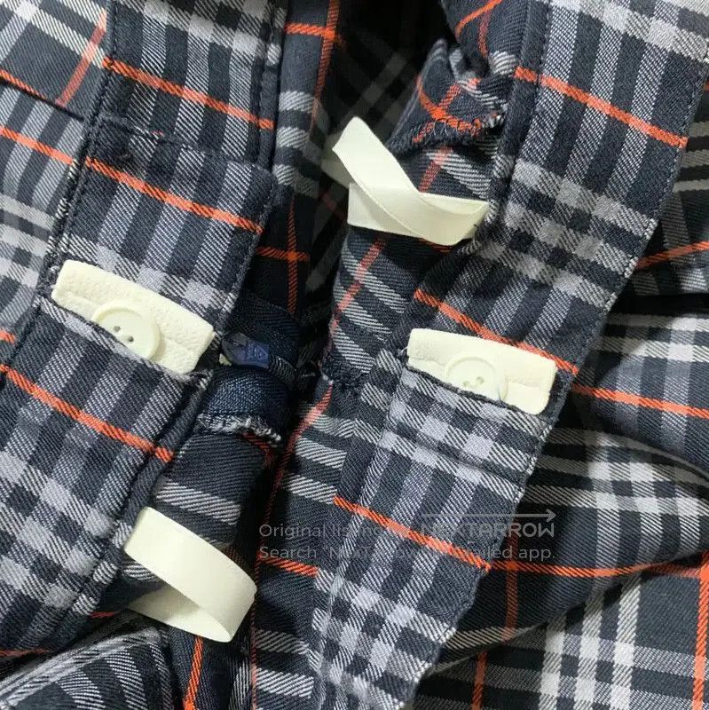 Burberry Burberry Navy Blue Cotton Casual Pants. Size 24" / US 00 / IT 34 - 6 Thumbnail