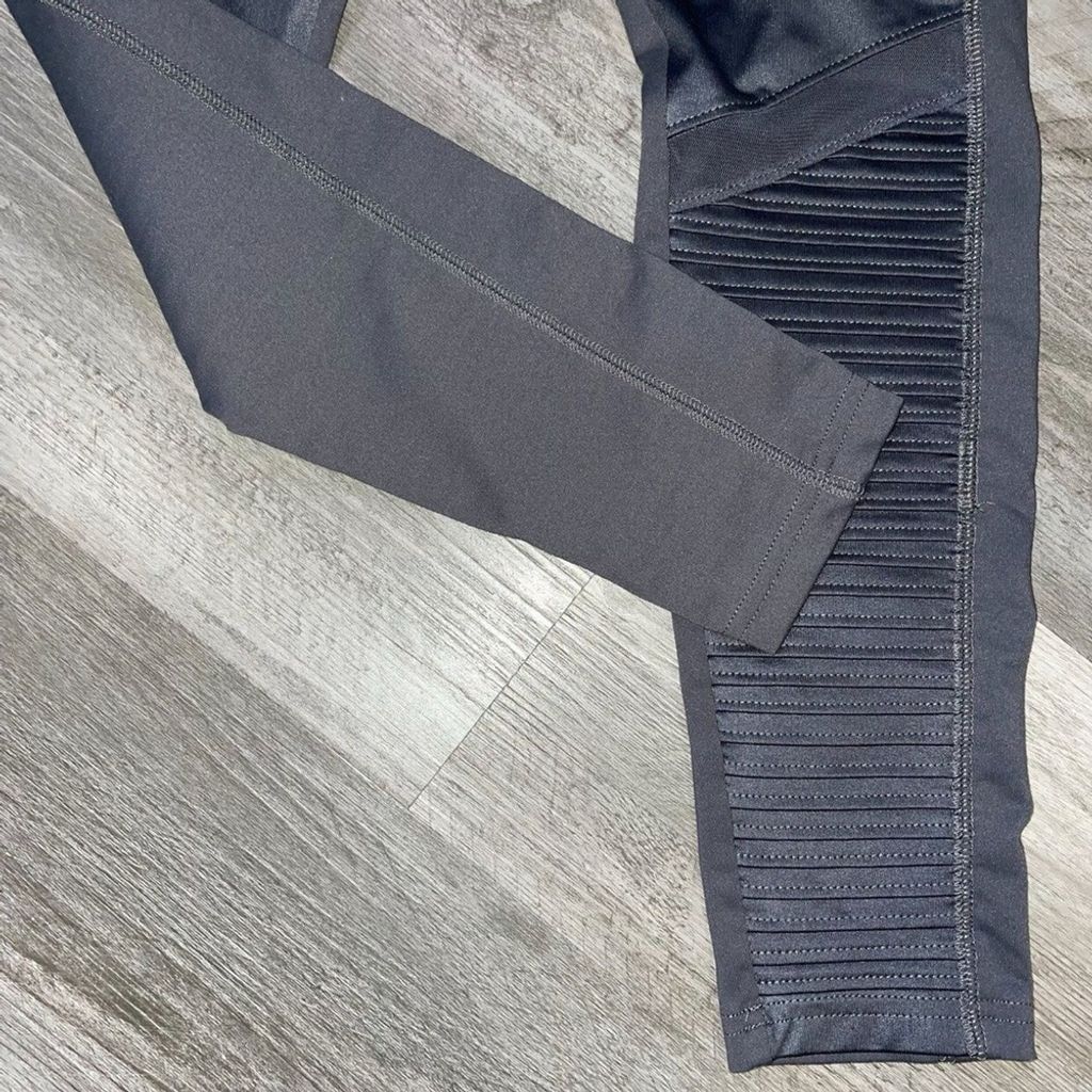 Justine Clenquet Girls JUSTICE Moto Leggings Size 12 Fits Me As A S/XS Adult Size 34" / US 12 / IT 48 - 5 Thumbnail