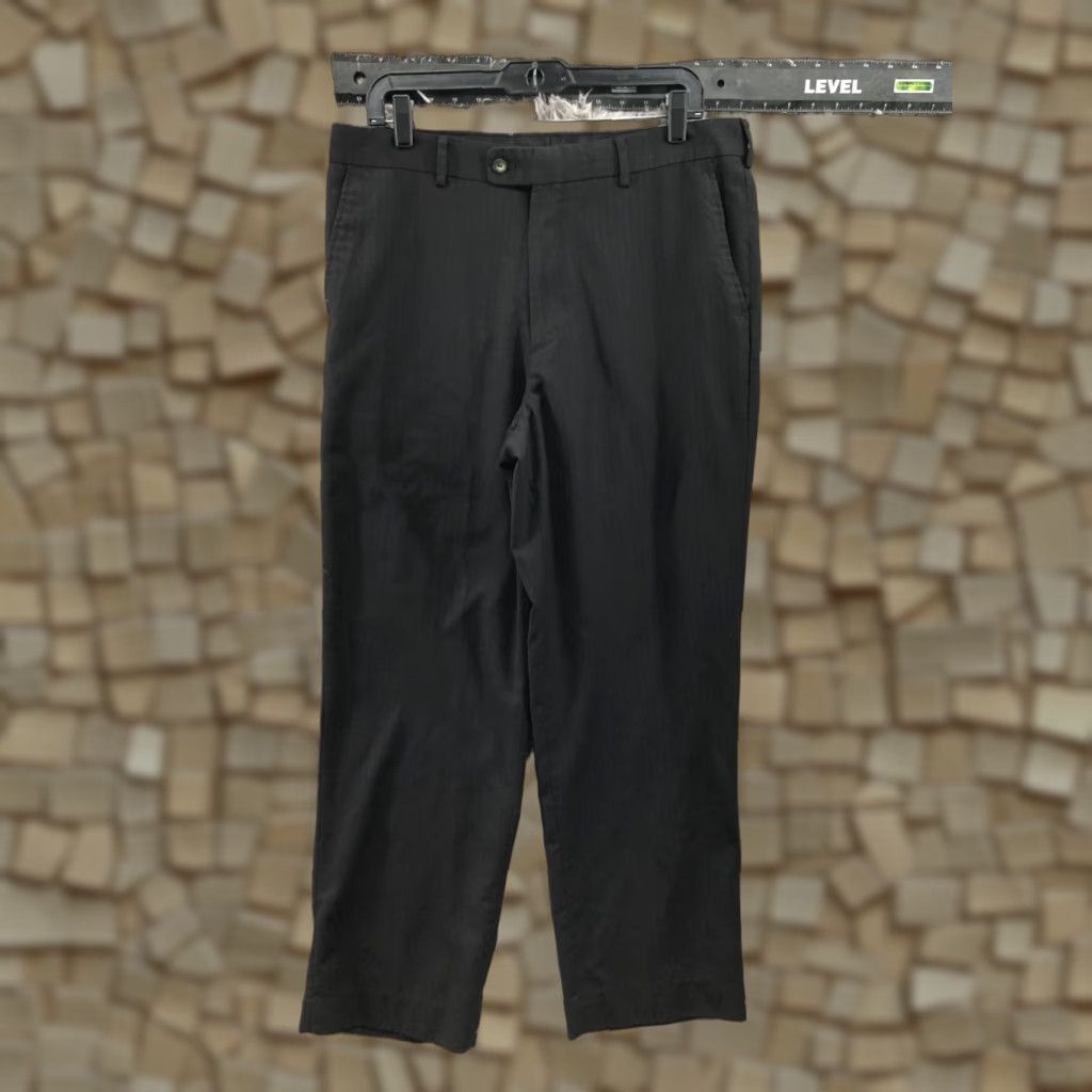 perry ellis portfolio pleated dress pants Perry Ellis Portfolio Brown Pleated Dress