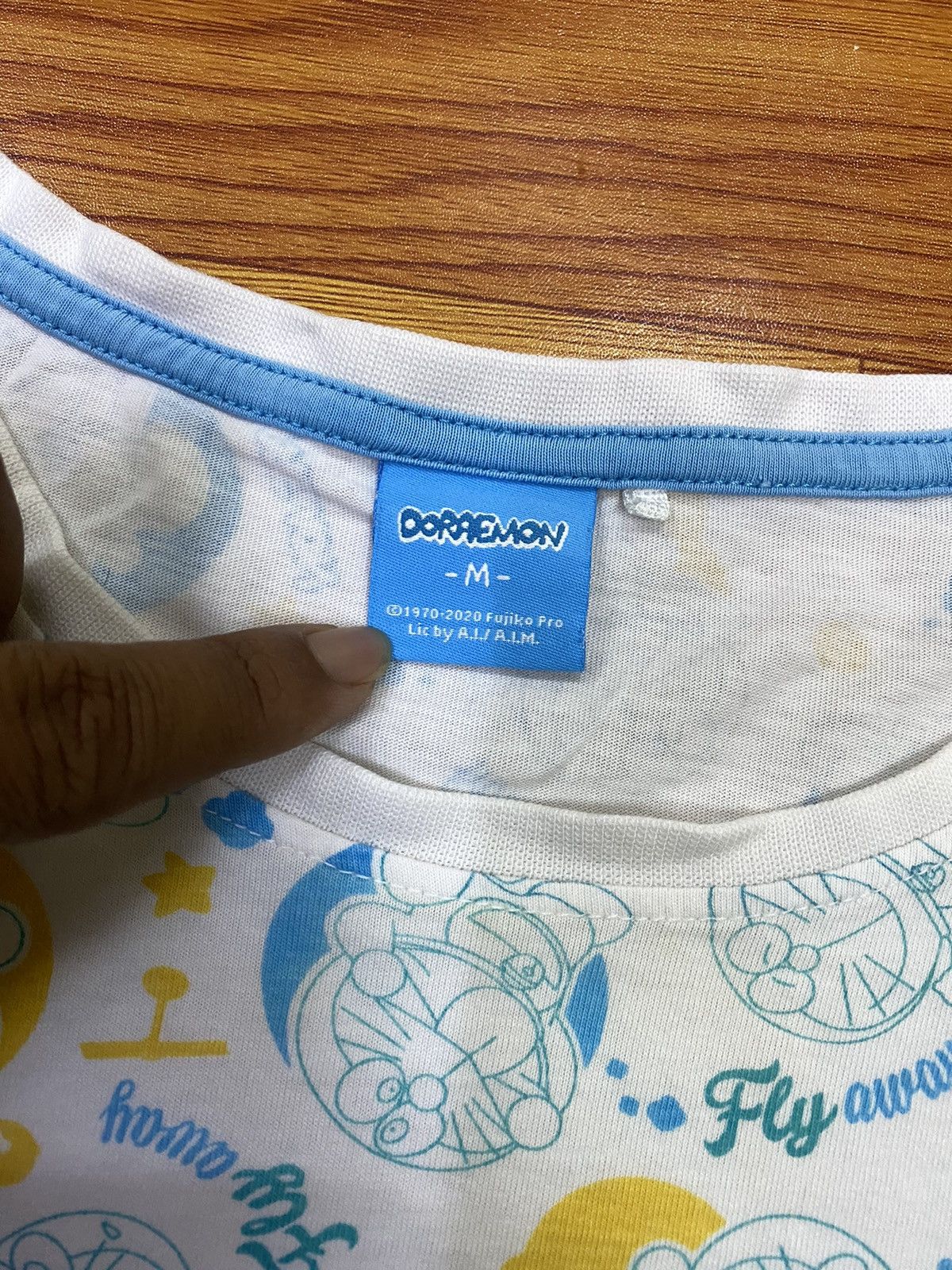 Anime × Japanese Brand Doraemon Fullprint Tee Size US S / EU 44-46 / 1 - 4 Thumbnail