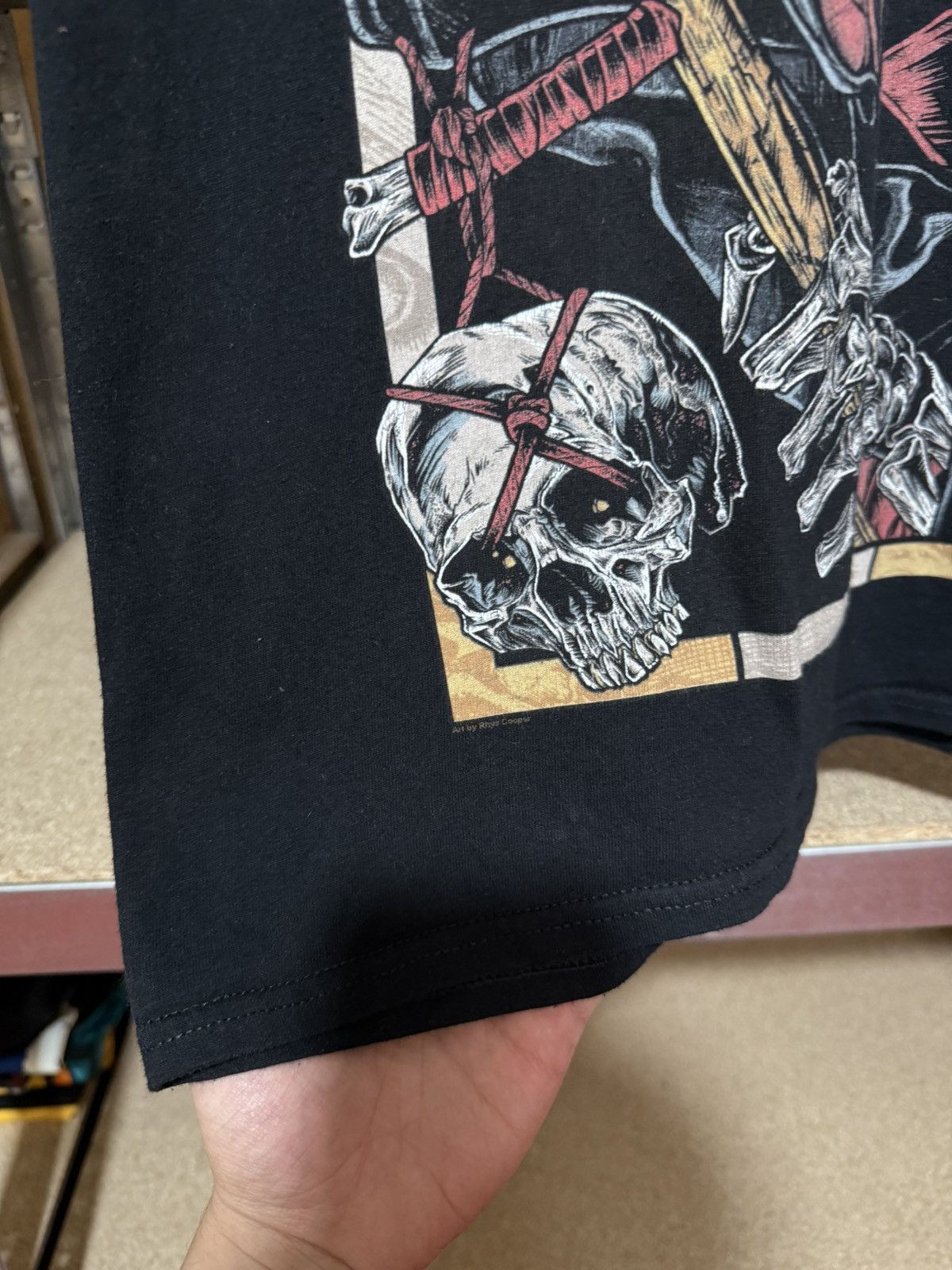 Band Tees × Metallica × Vintage Vintage 2018 Band Metallica Skull Death Metal Rock T-Shirt Size US M / EU 48-50 / 2 - 5 Thumbnail