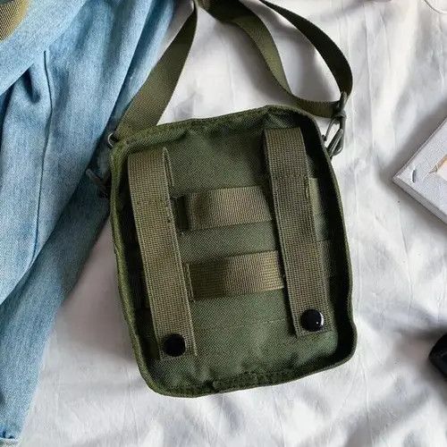 Japanese Brand × Vintage Y2K military vintage messenger shoulder bag Size ONE SIZE - 3 Thumbnail