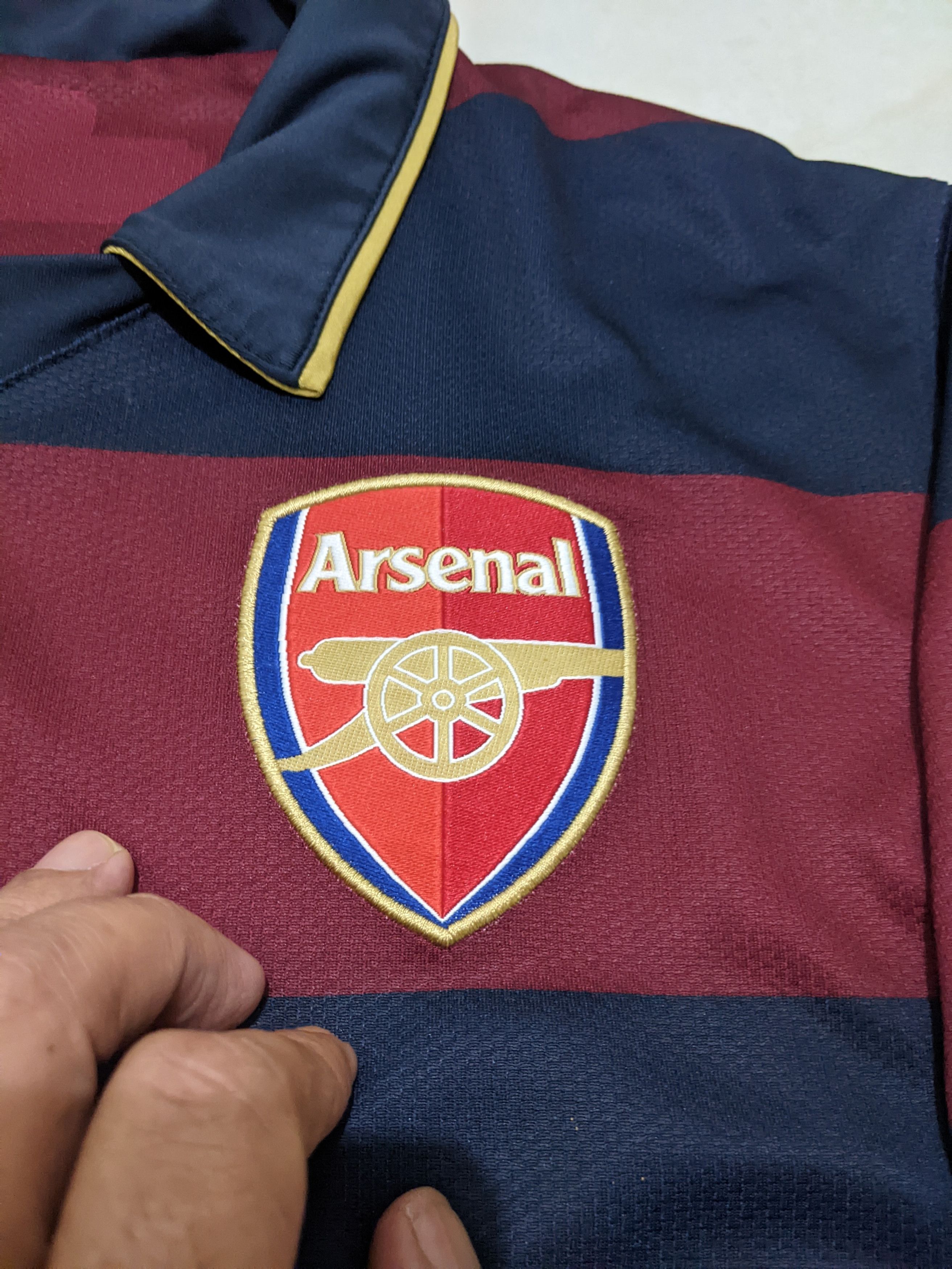 Vintage Arsenal 2007-08 third Rosicky Jersey football shirt Size US M / EU 48-50 / 2 - 7 Thumbnail