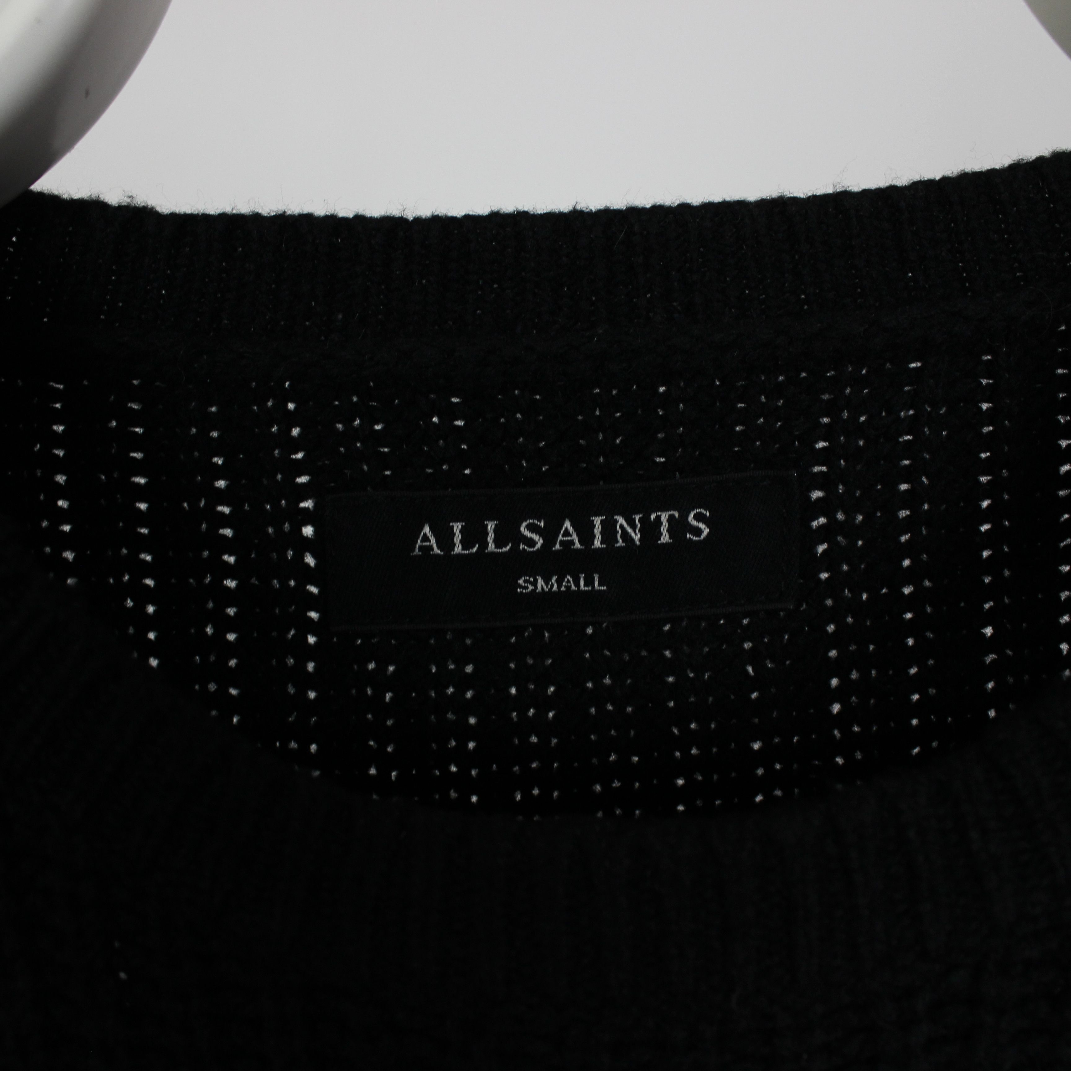 Allsaints Allsaints sweater men knitwear s m black hirem crew Size US S / EU 44-46 / 1 - 3 Thumbnail