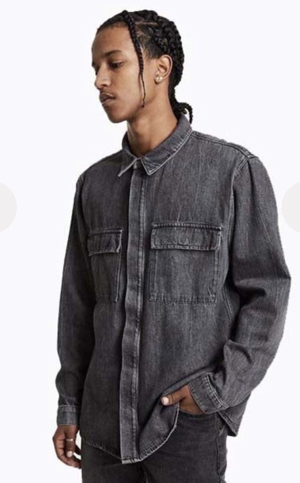 Ksubi Atmosphere Shirt Denim Asphalt Size US S / EU 44-46 / 1 - 2 Thumbnail
