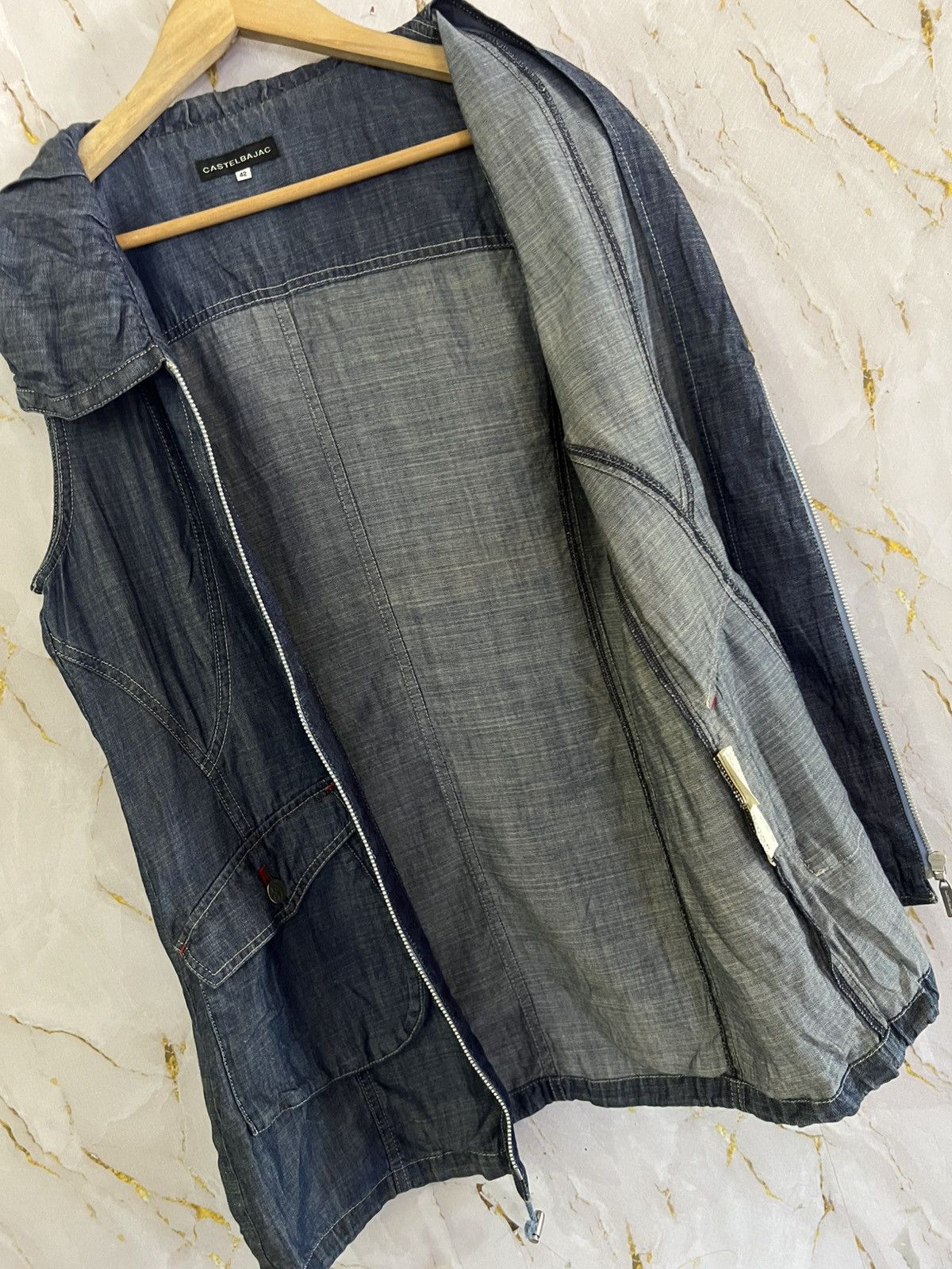 Jean Charles De Castelbajac Castelbajac Vest – Rare Artistic Designer Piece🔥 Size US M / EU 48-50 / 2 - 6 Thumbnail