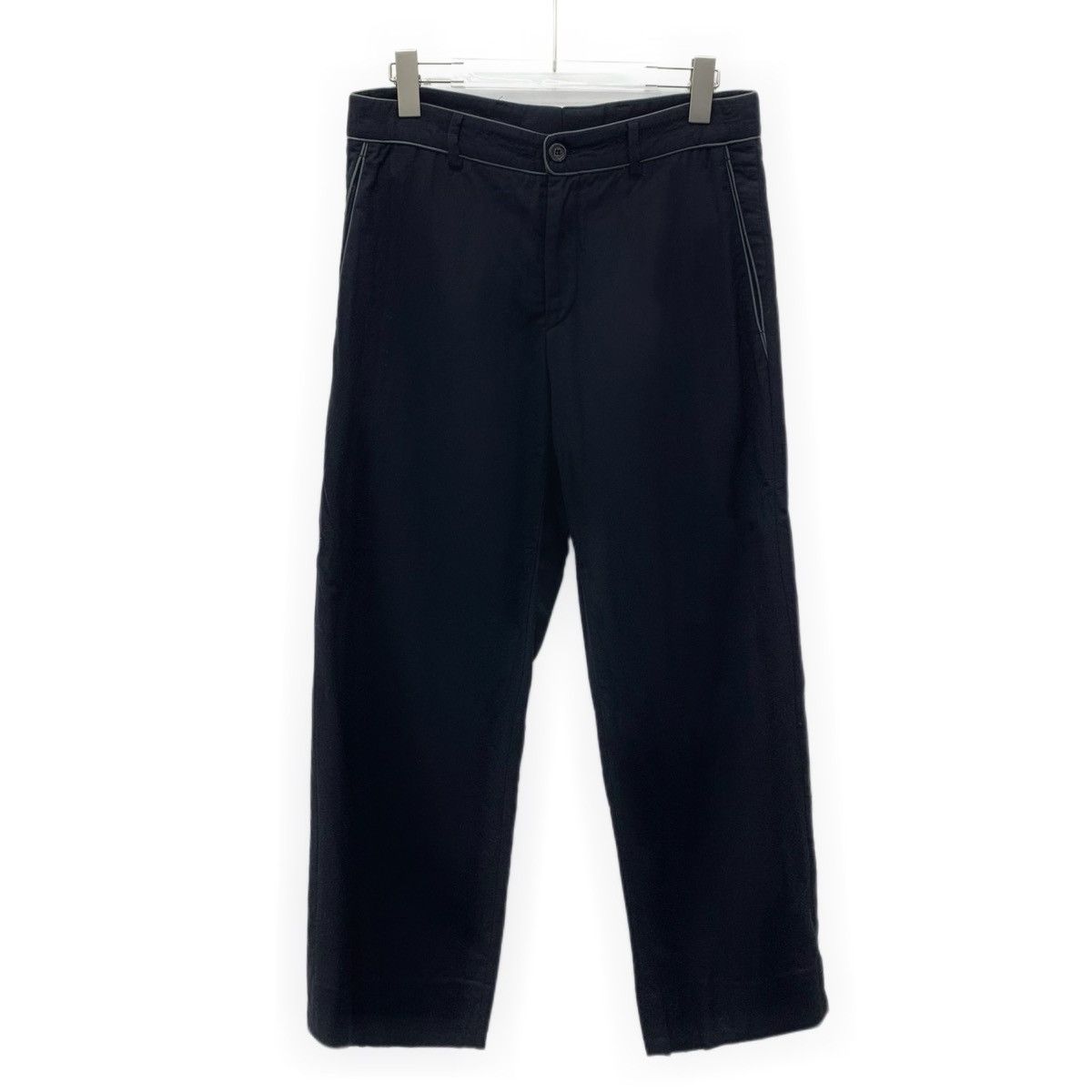 Armani Armani Black Wool Casual Pants K26WX Size US 34 / EU 50 - 1 Thumbnail