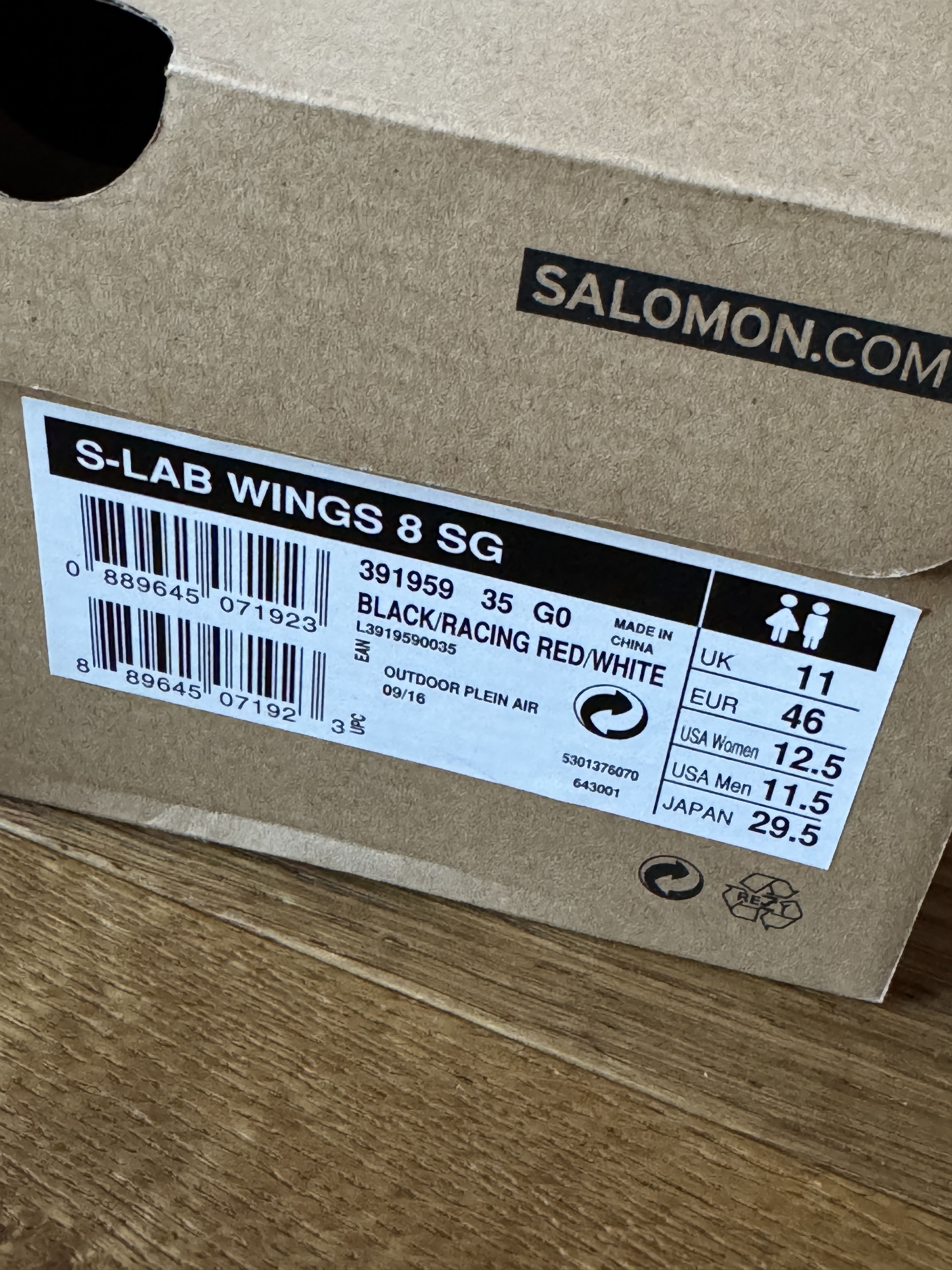 Salomon Brand New Salomon S-Lab Wings 8 SG US Men Size 11.5 Size US 11.5 / EU 44-45 - 14 Thumbnail