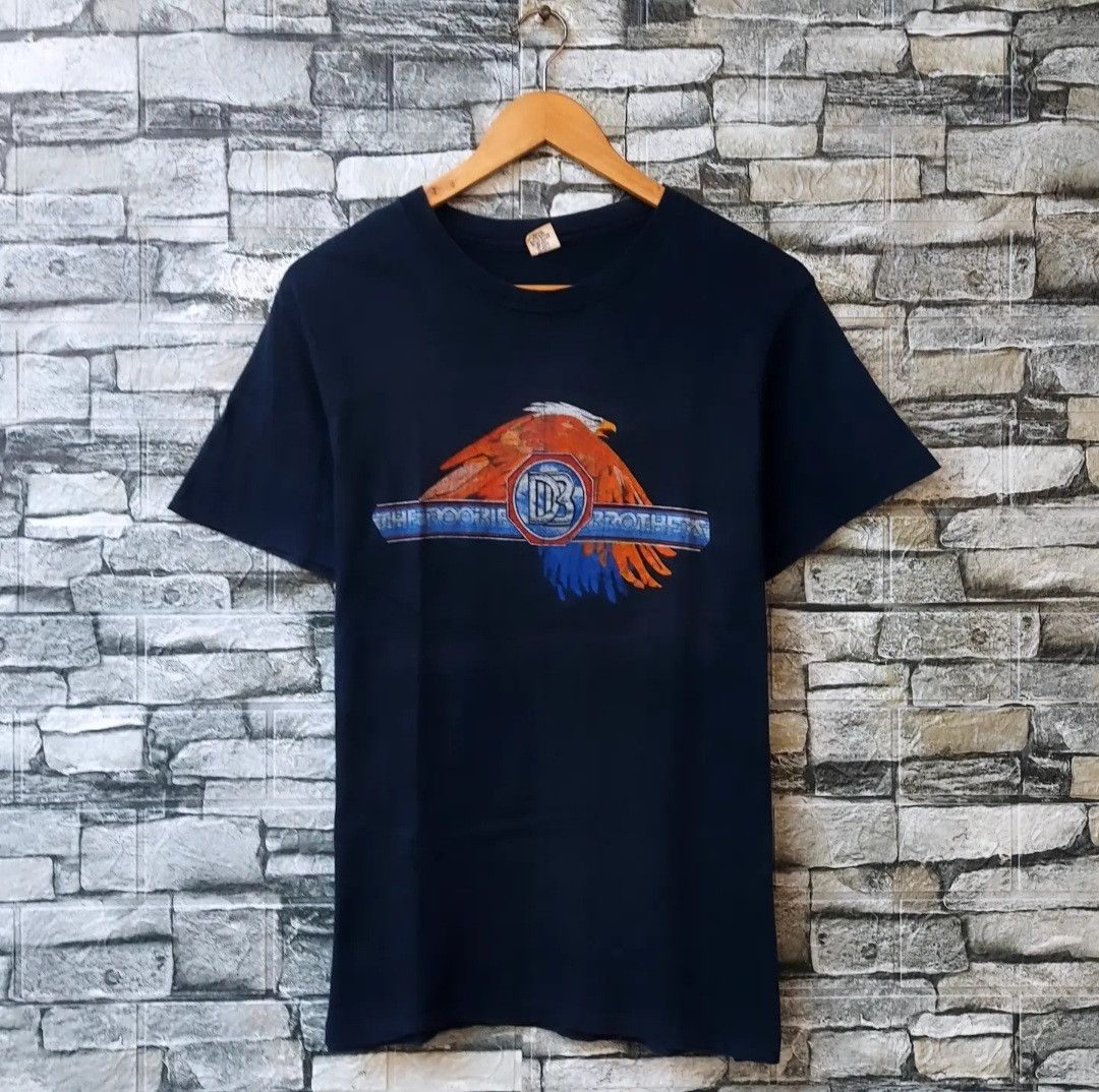 Band Tees Vtg 80's The Doobie Brothers One Step Closer Tour Fall 1980 Size US S / EU 44-46 / 1 - 1 Thumbnail