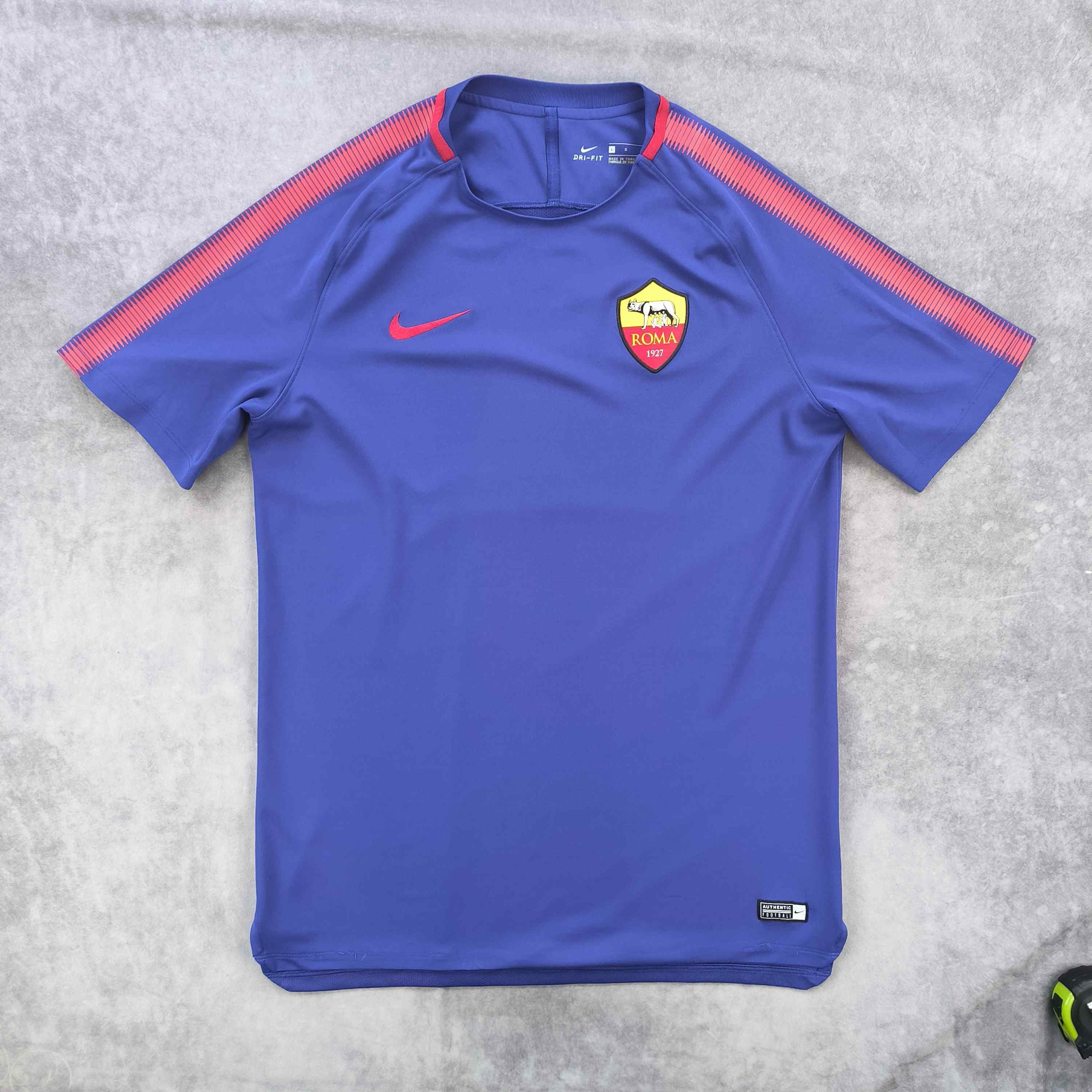 Nike AS Roma 2017-18 Nike training football jersey shirt size L Size US L / EU 52-54 / 3 - 1 Thumbnail