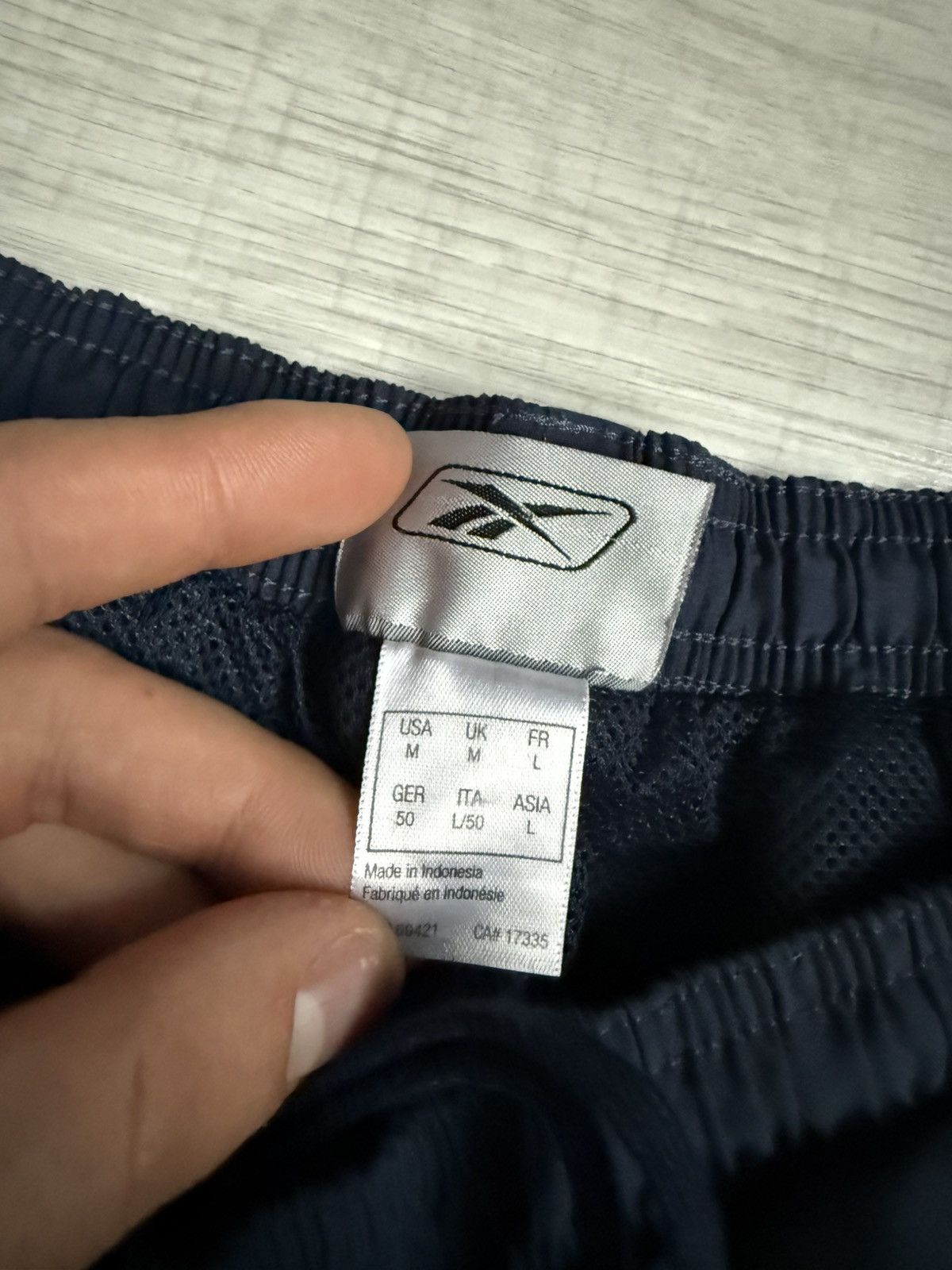 Reebok × Vintage Vintage baggy nylons track pants Reebok 90’s logo Size US 32 / EU 48 - 3 Thumbnail