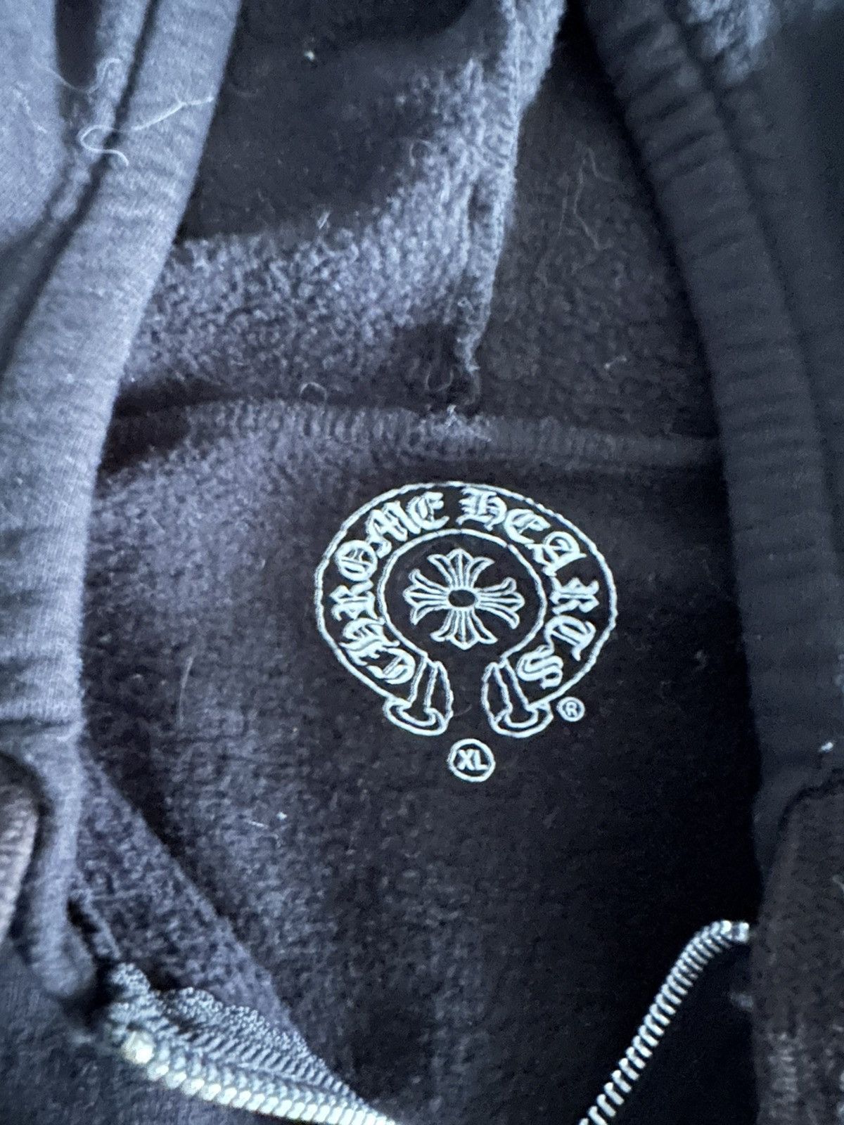 Chrome Hearts 🔥Chrome Hearts LA Exclusive Zip-up Black Hoodie🔥 Size US XL / EU 56 / 4 - 6 Thumbnail