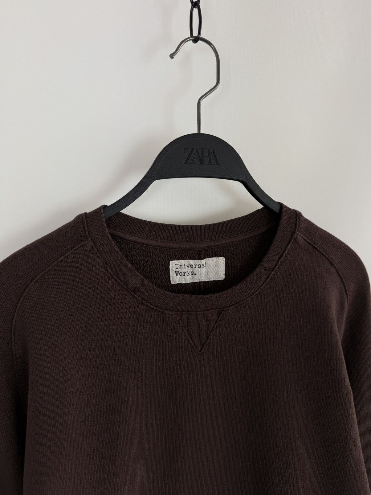 Universal Works Universal Works Blank Brown Sweatshirt Size US L / EU 52-54 / 3 - 3 Thumbnail